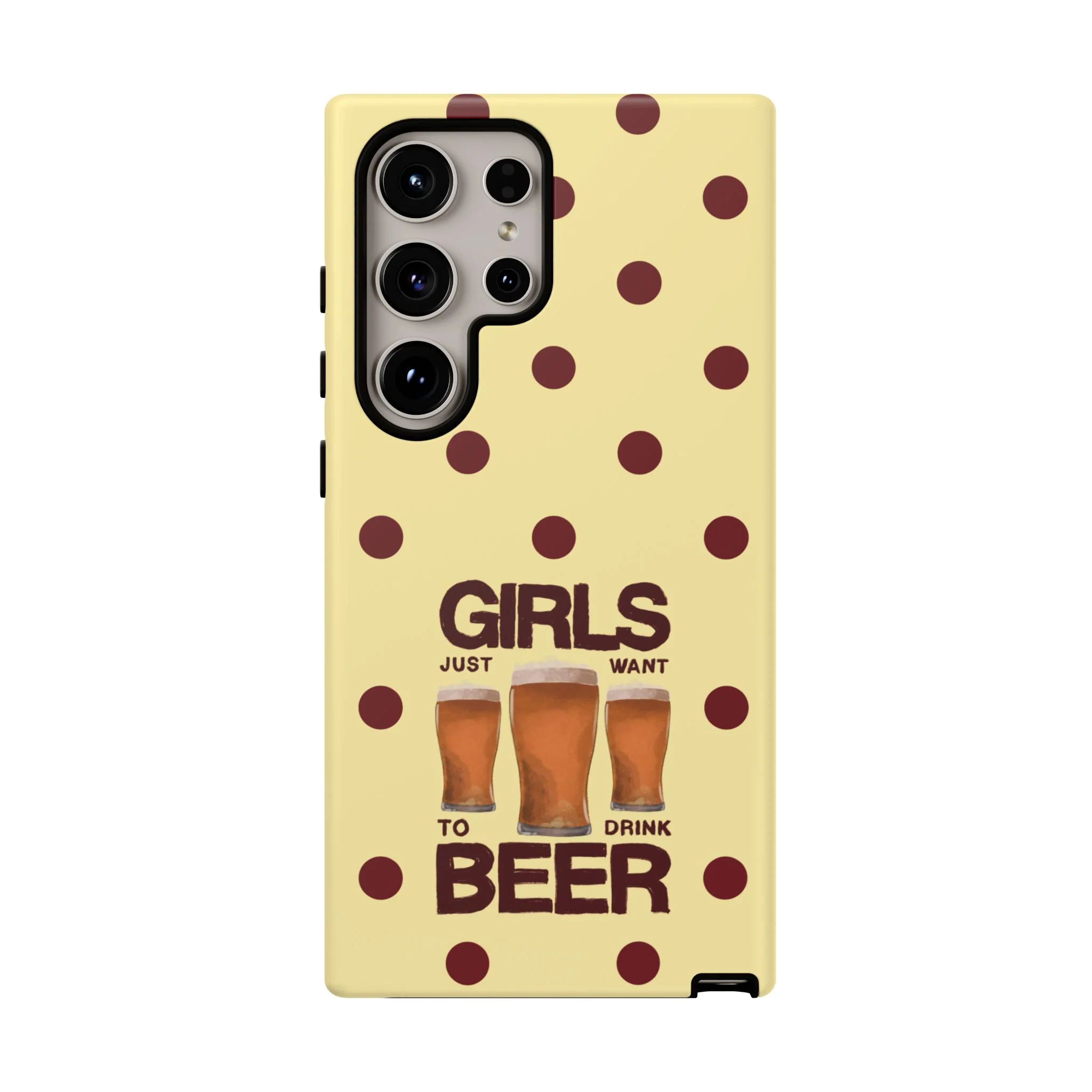 Girls Just Want to Drink Beer iPhone Case - Image 60
