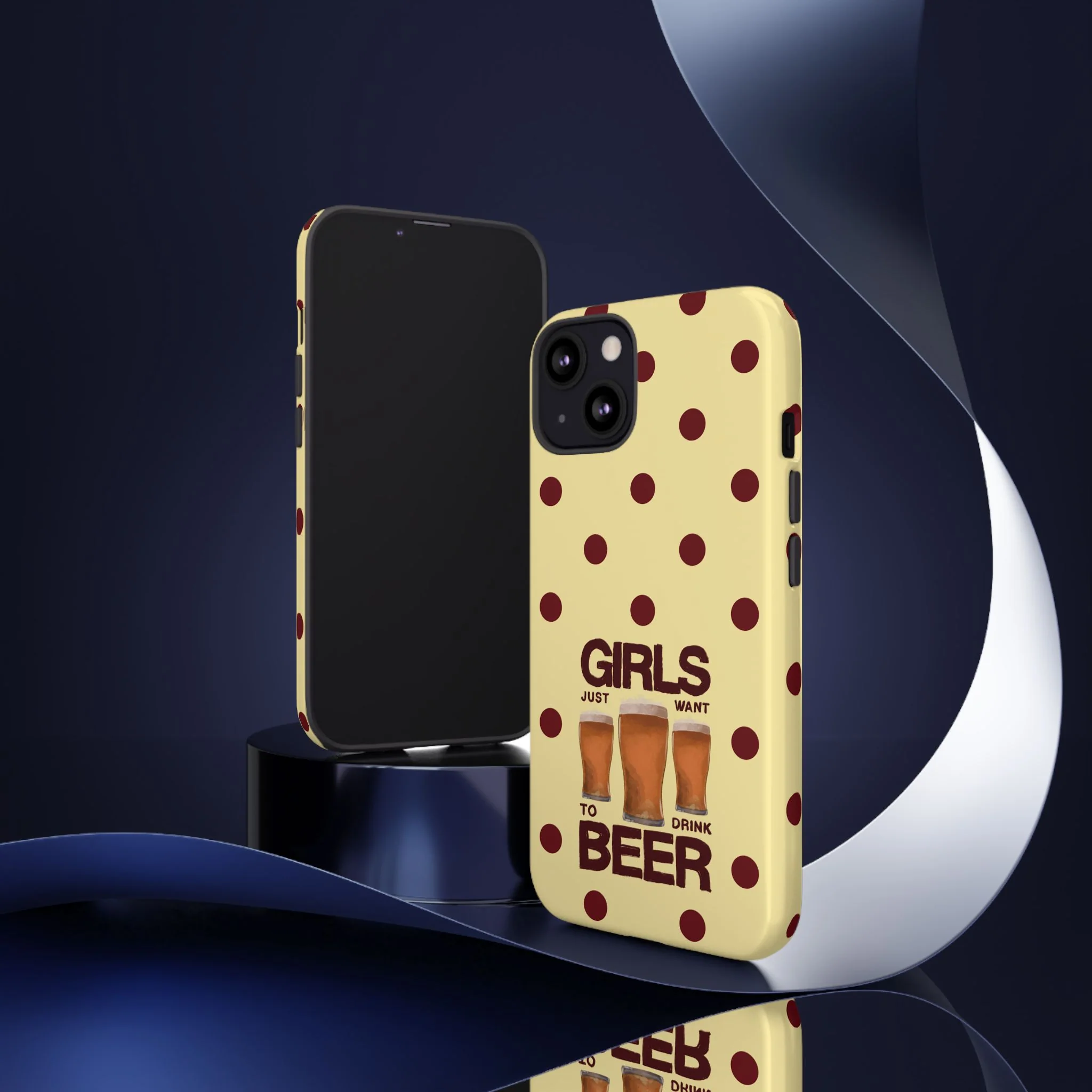 Girls Just Want to Drink Beer iPhone Case - Image 93