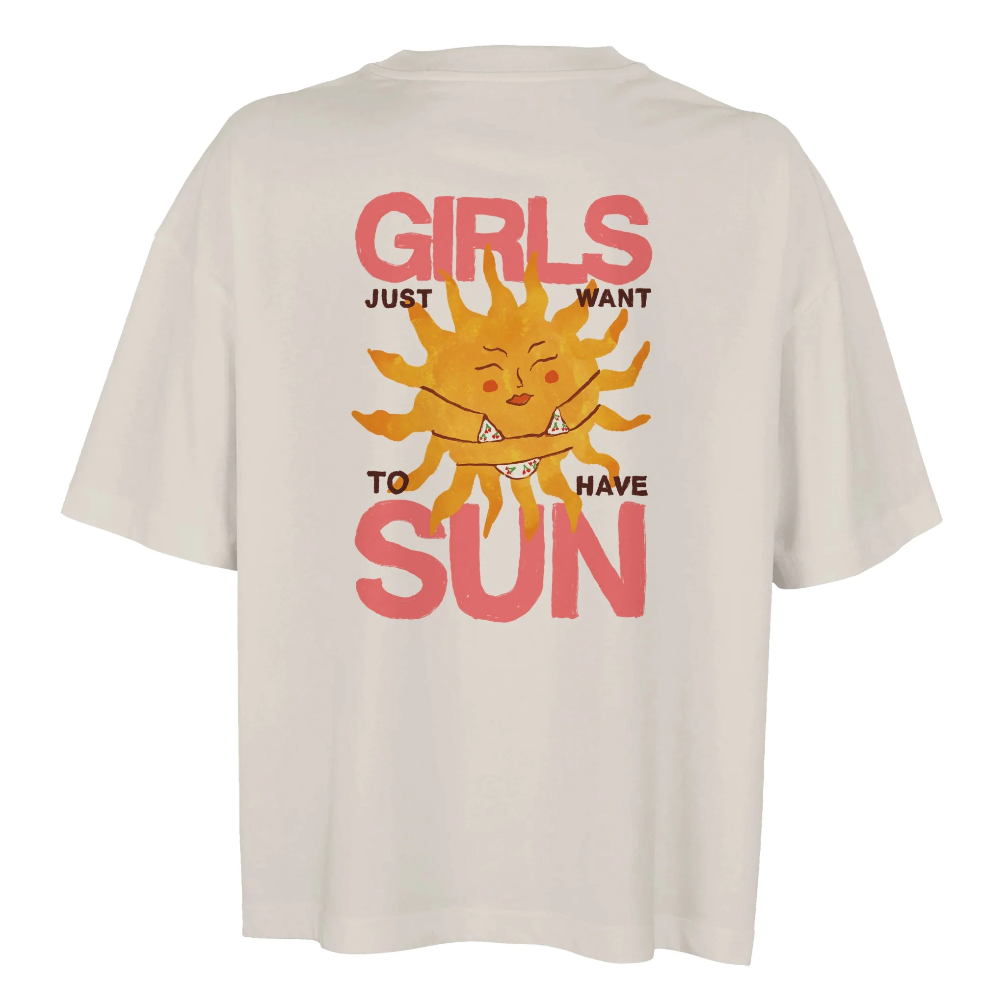 Girls Just Want To Have Sun Oversized T-shirt - Image 8
