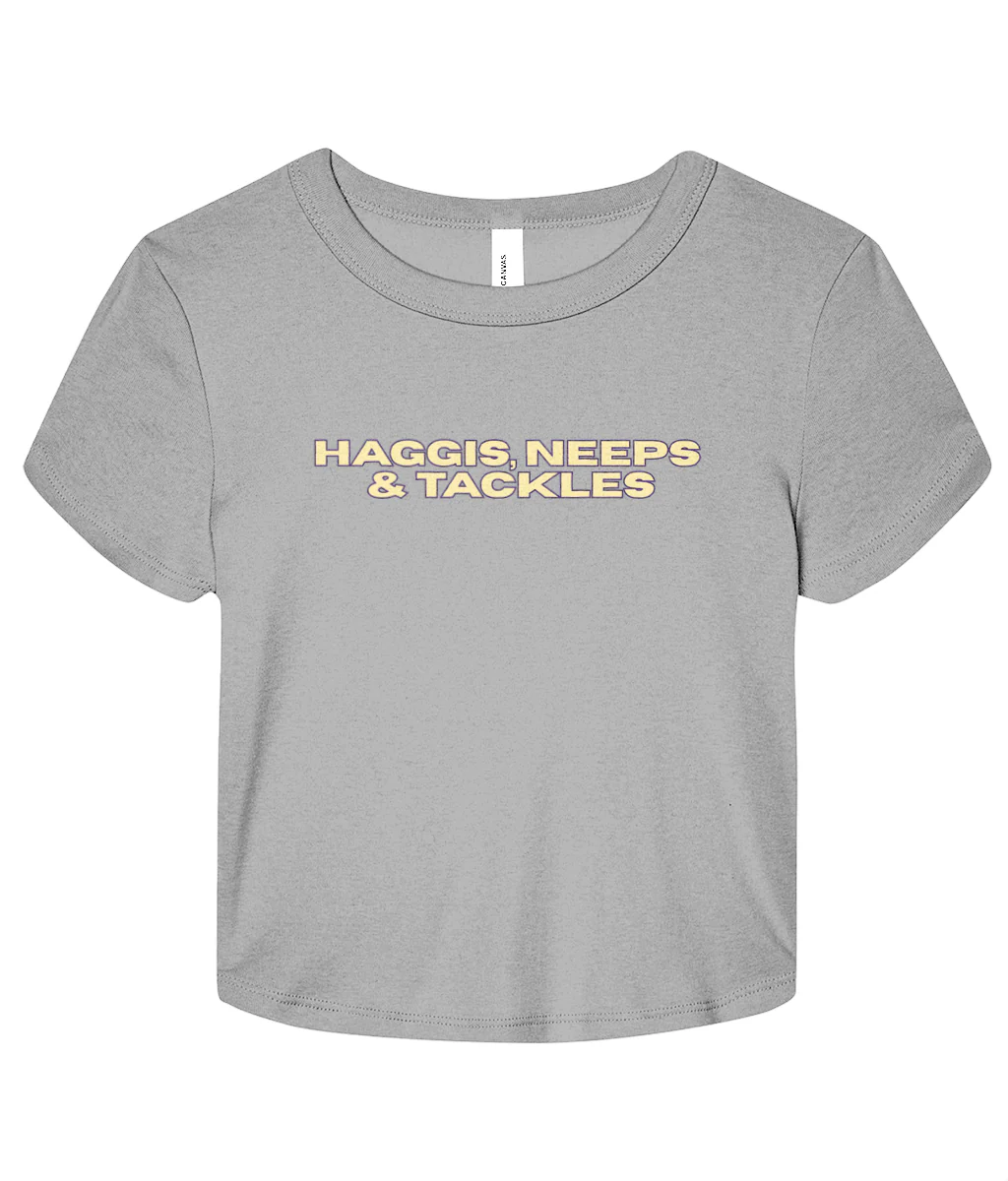 Haggis, Neeps, & Tackles Micro Rib Baby T-shirt - Image 2