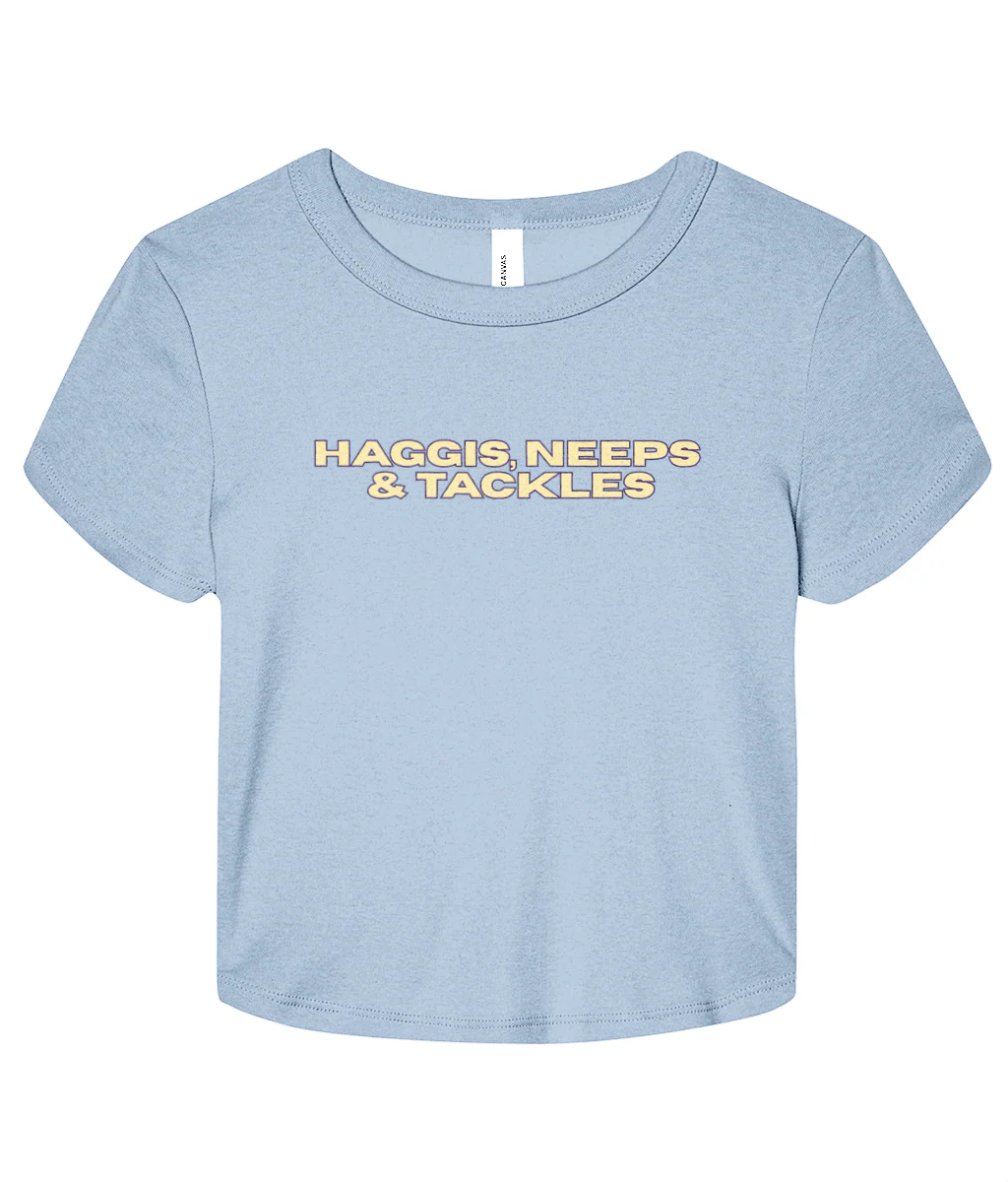 Haggis, Neeps, & Tackles Micro Rib Baby T-shirt - Image 3