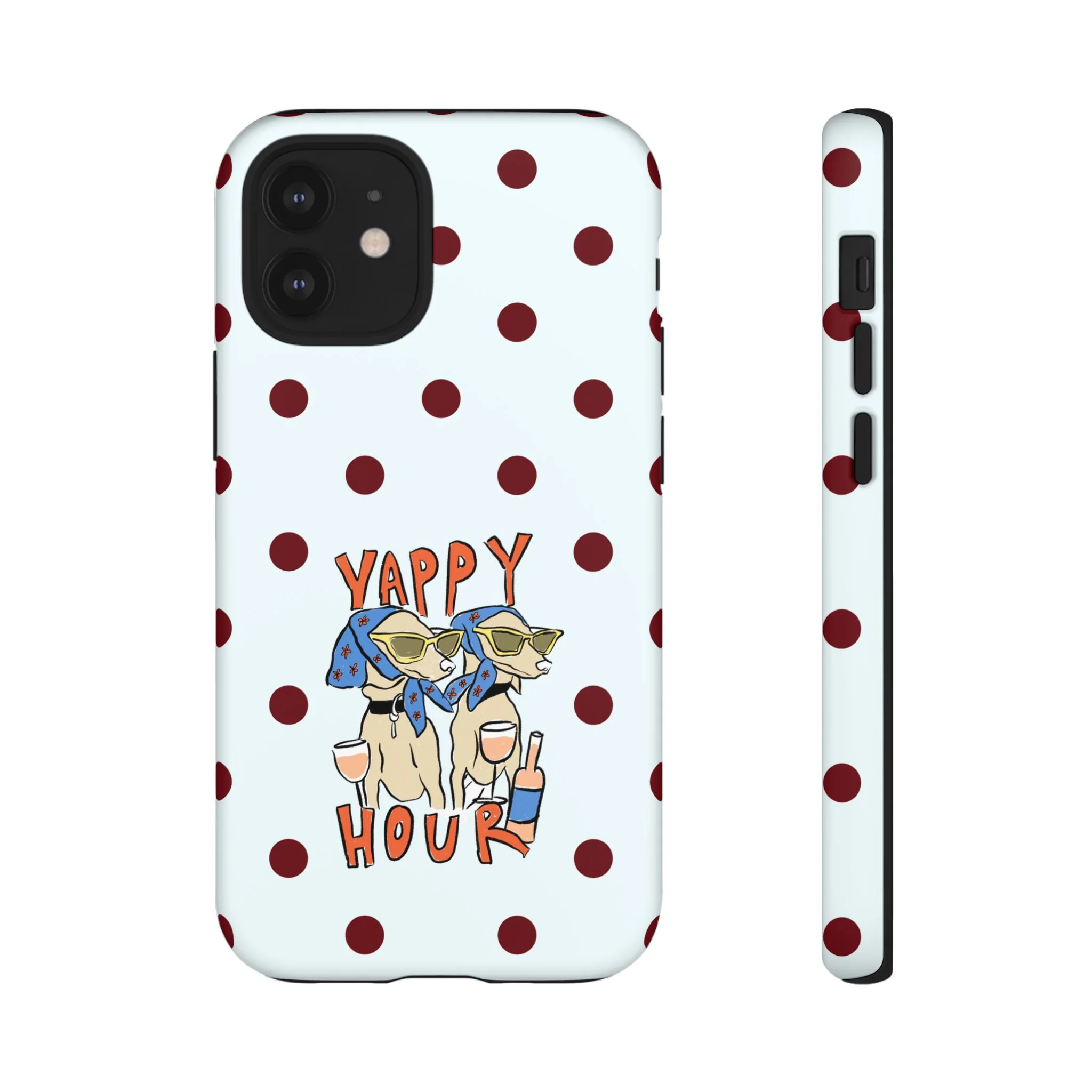 Yappy Hour Dogs iPhone Case - Image 10