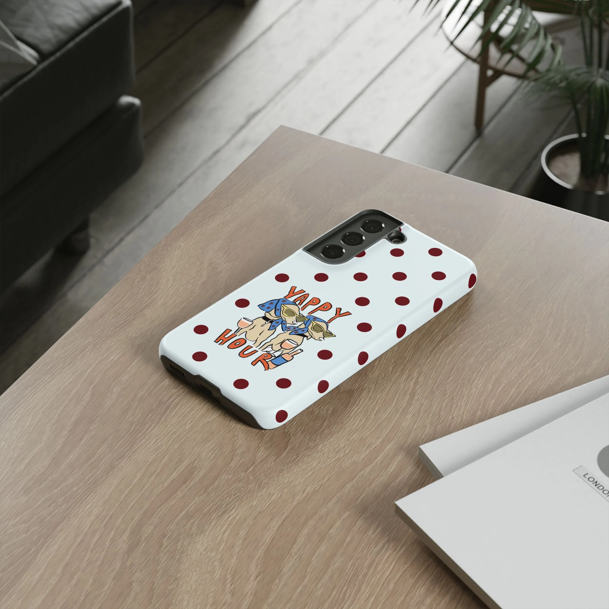 Yappy Hour Dogs iPhone Case - Image 104