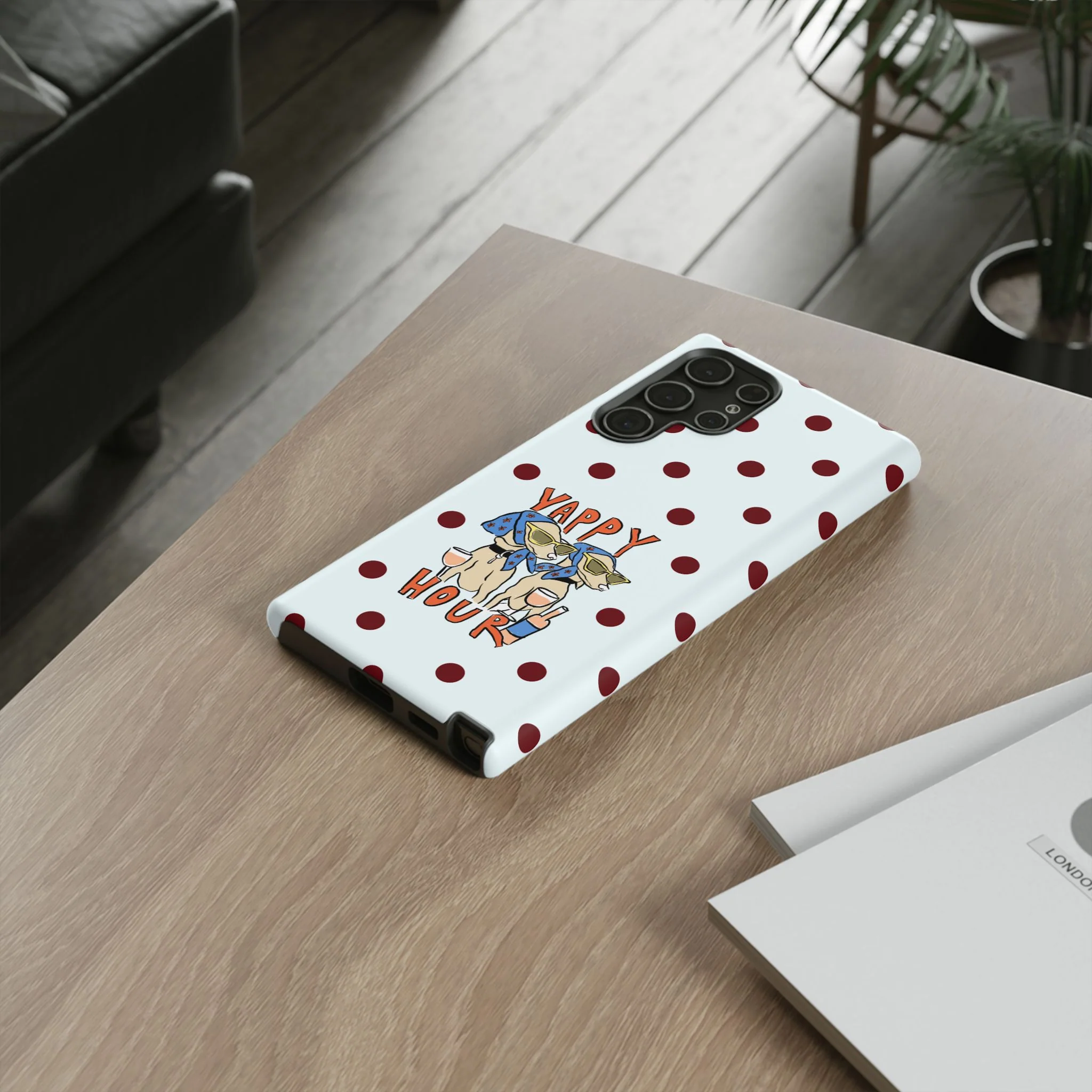 Yappy Hour Dogs iPhone Case - Image 108