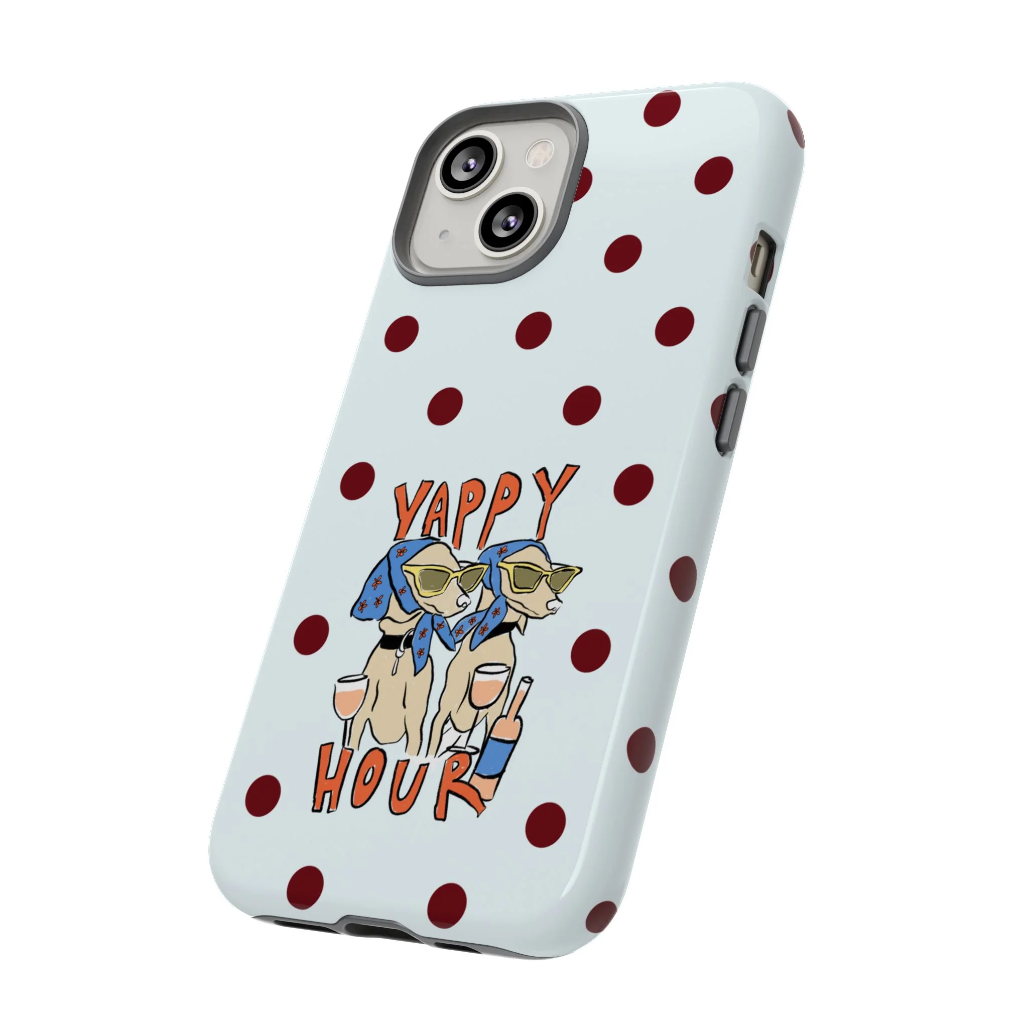 Yappy Hour Dogs iPhone Case - Image 109
