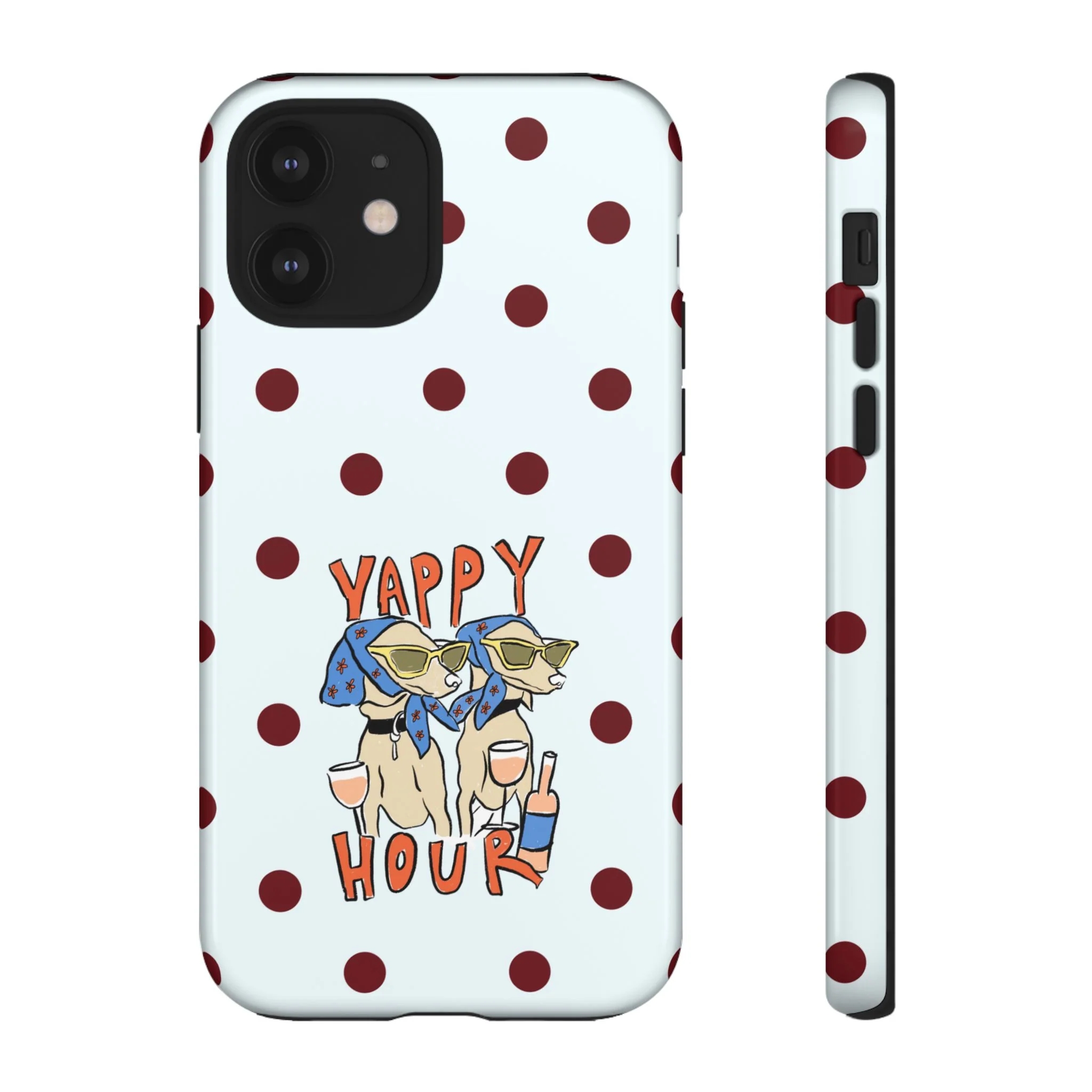 Yappy Hour Dogs iPhone Case - Image 11