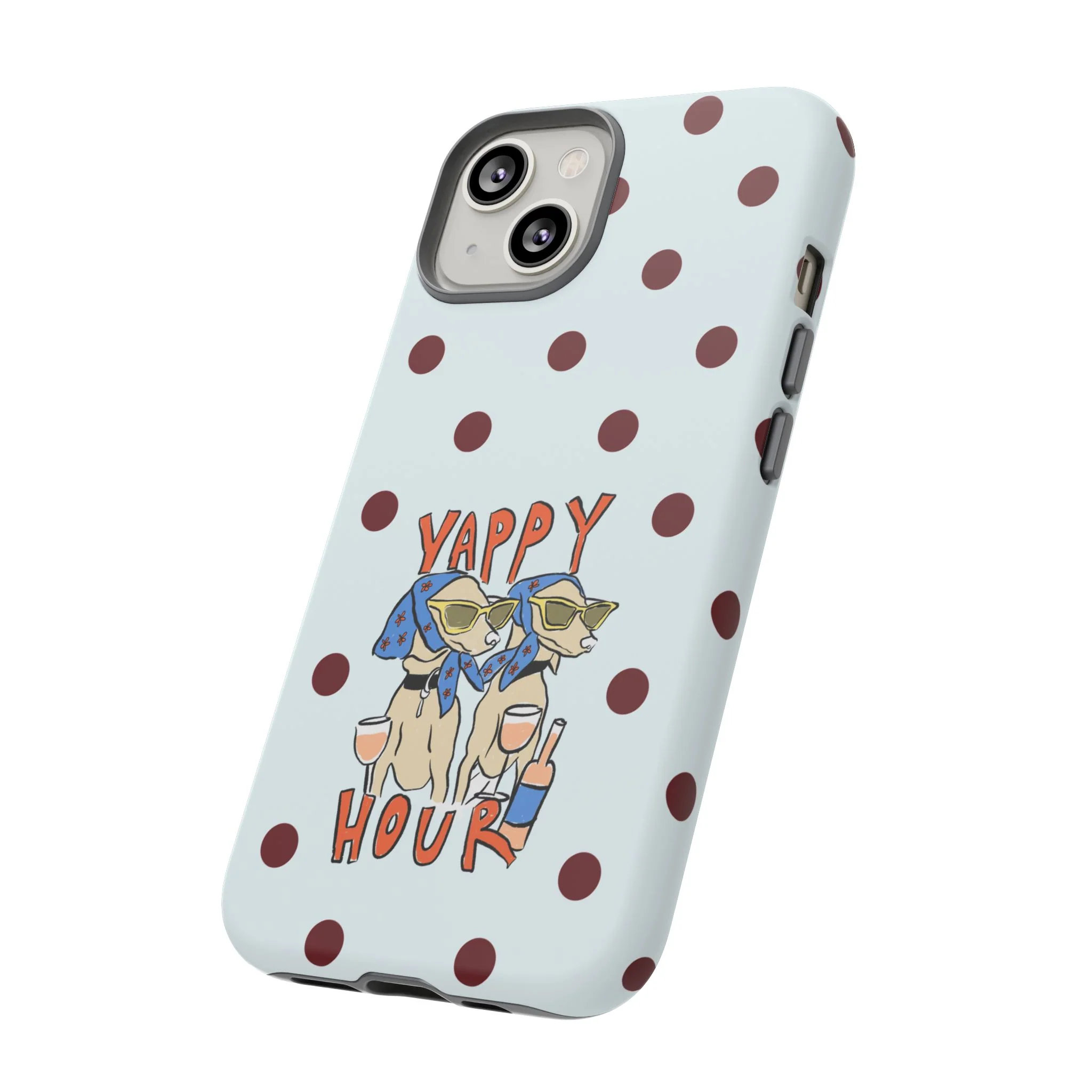 Yappy Hour Dogs iPhone Case - Image 112