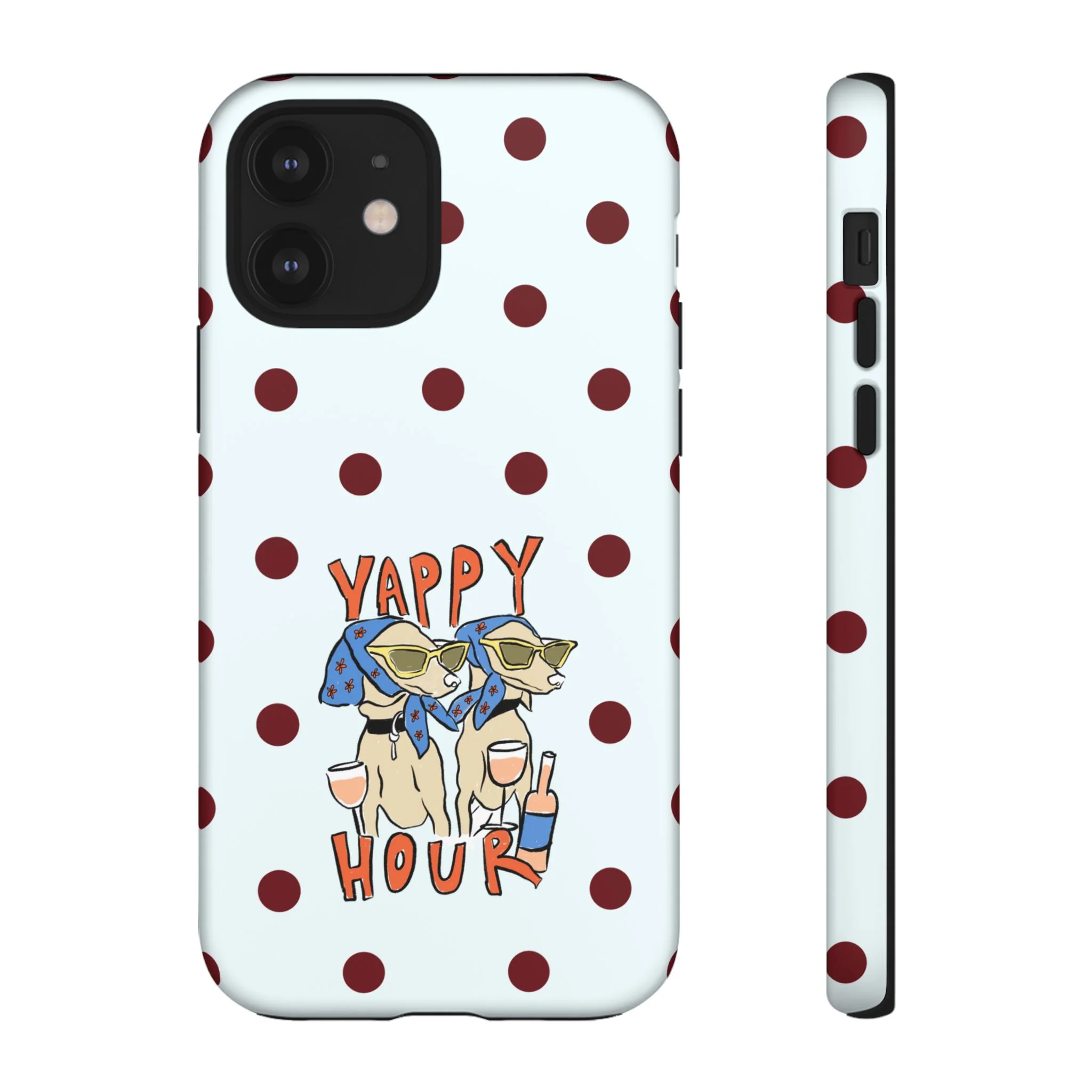 Yappy Hour Dogs iPhone Case - Image 12