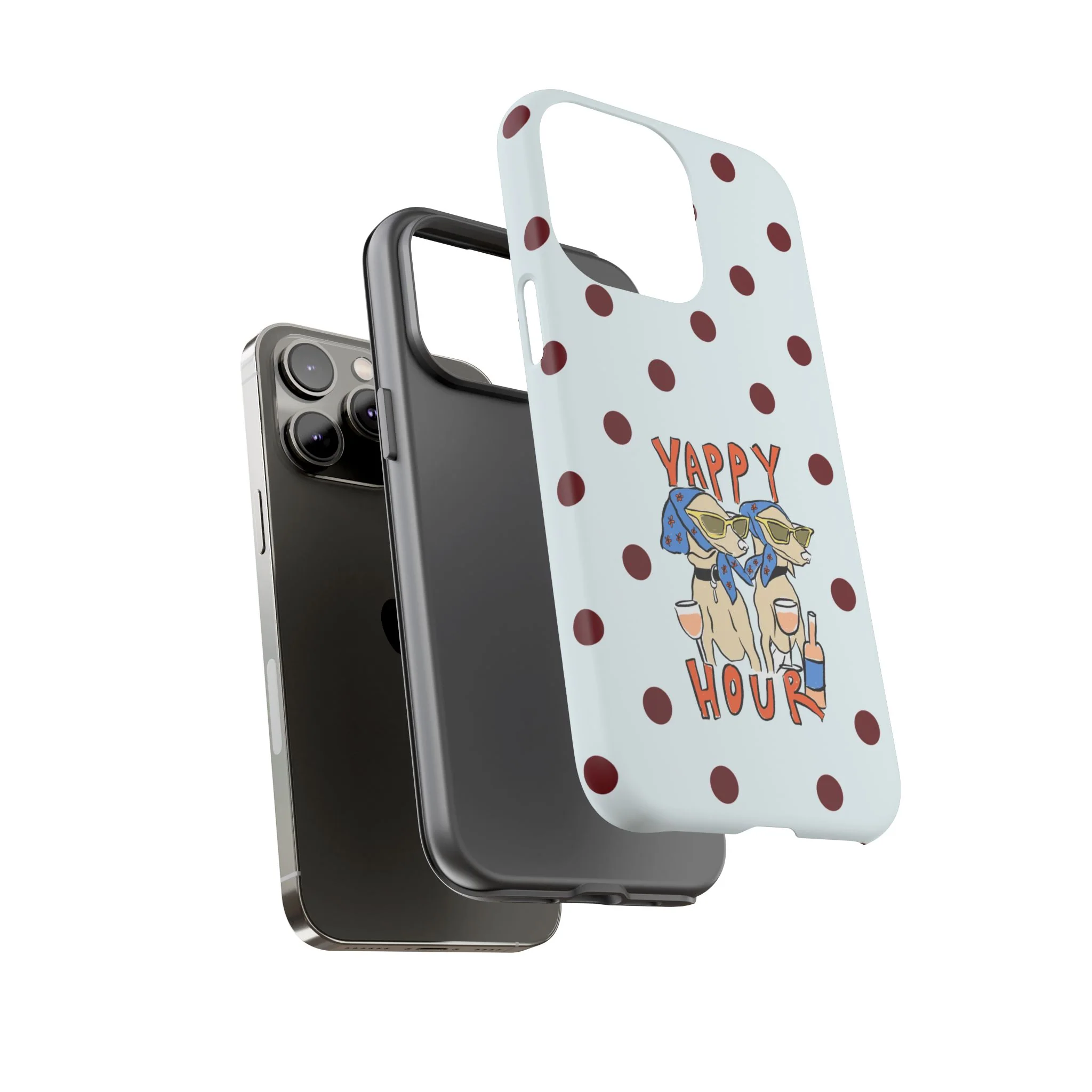 Yappy Hour Dogs iPhone Case - Image 131