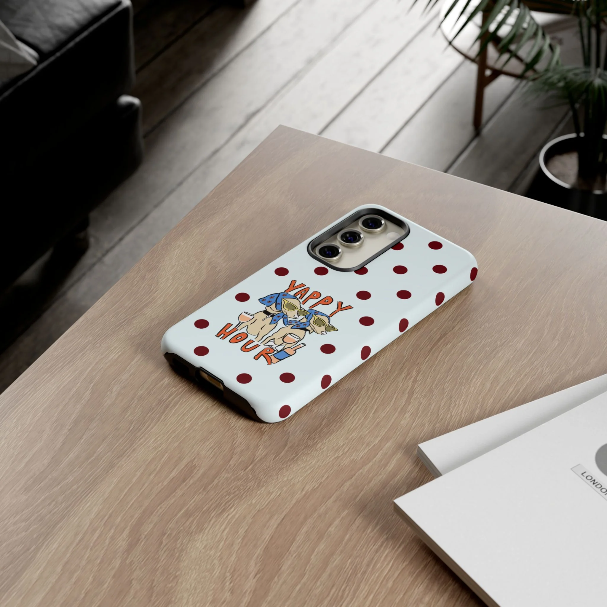 Yappy Hour Dogs iPhone Case - Image 138