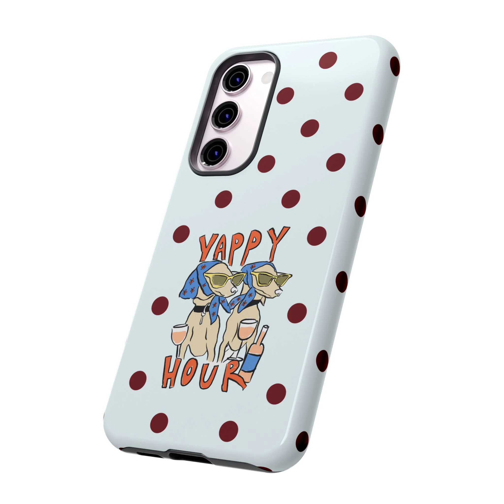 Yappy Hour Dogs iPhone Case - Image 139