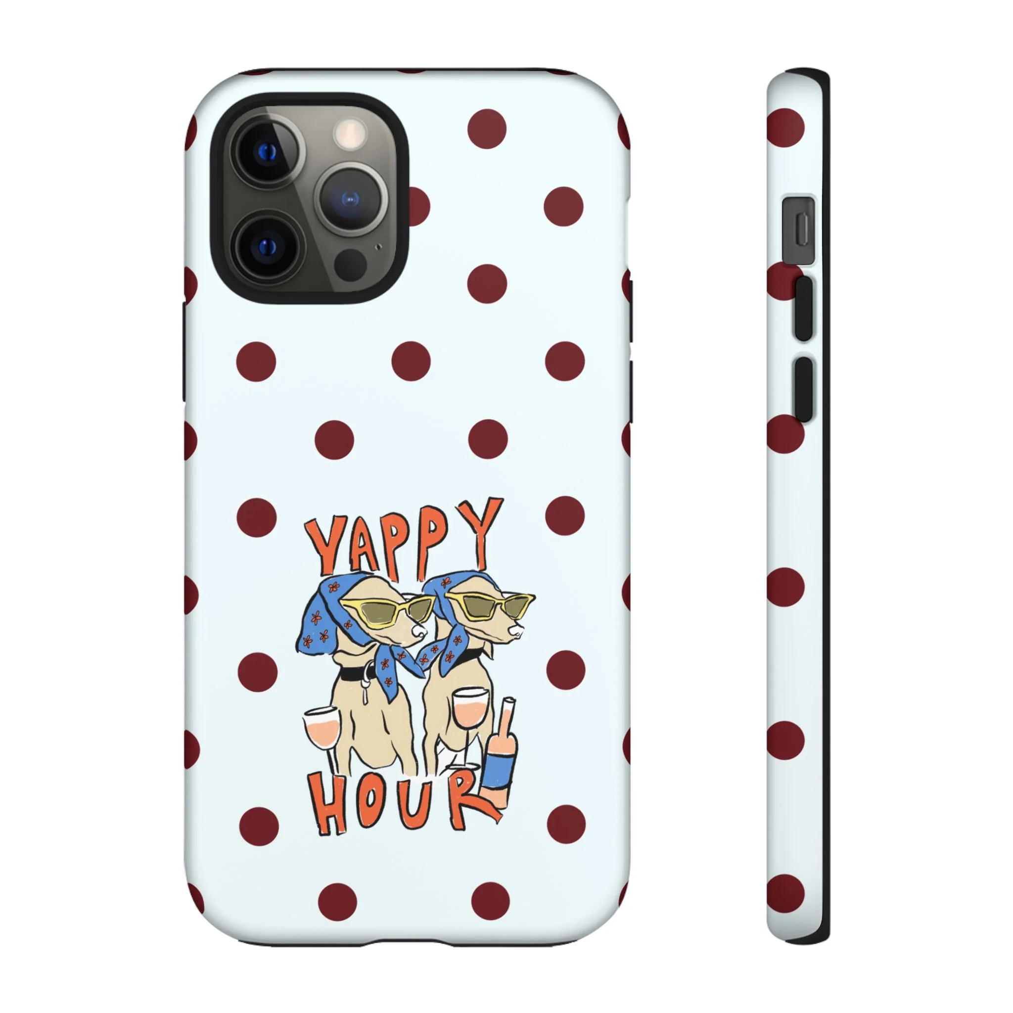 Yappy Hour Dogs iPhone Case - Image 14