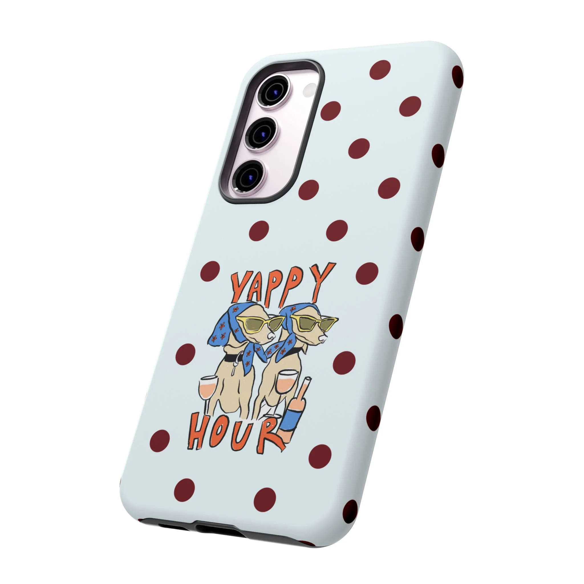 Yappy Hour Dogs iPhone Case - Image 142