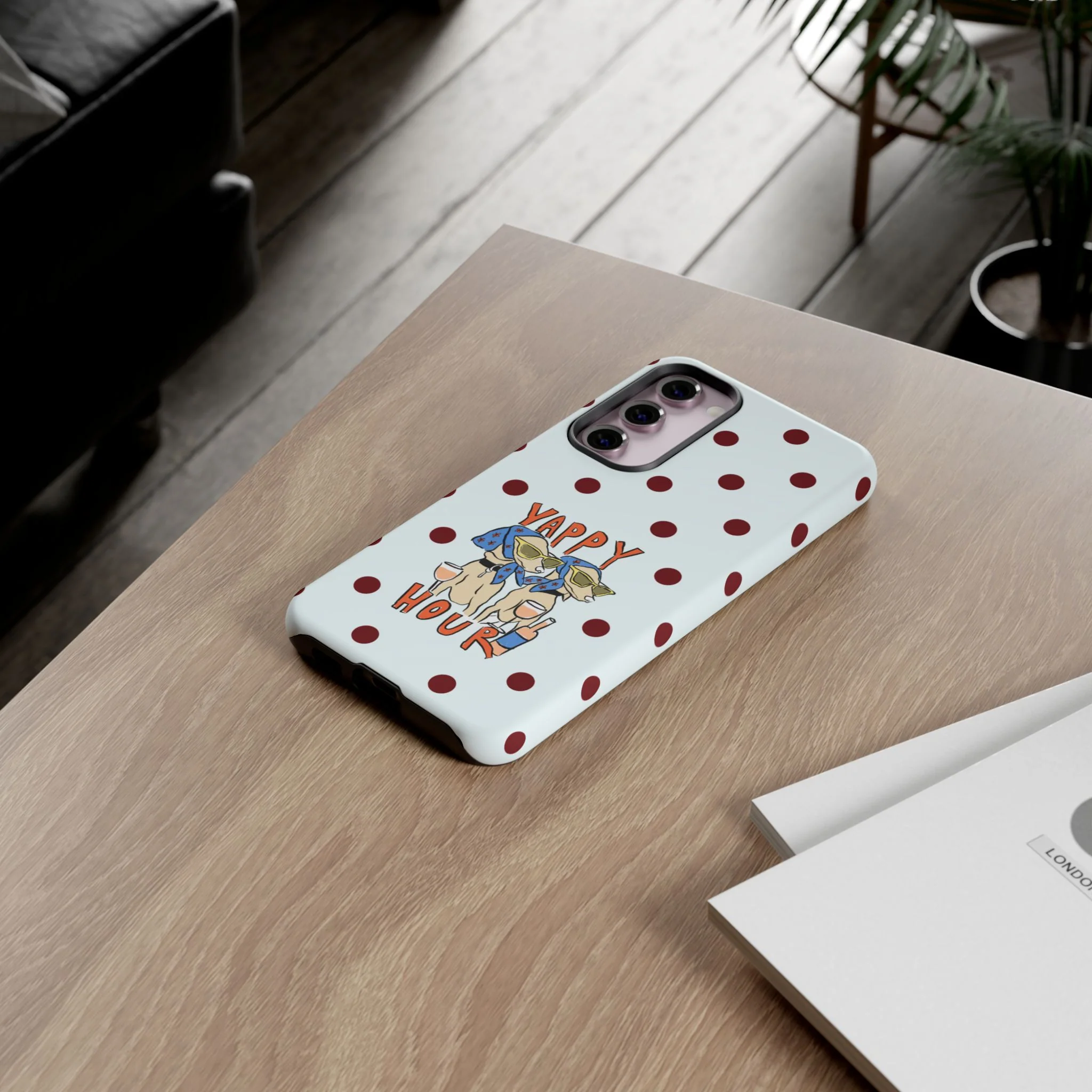 Yappy Hour Dogs iPhone Case - Image 144