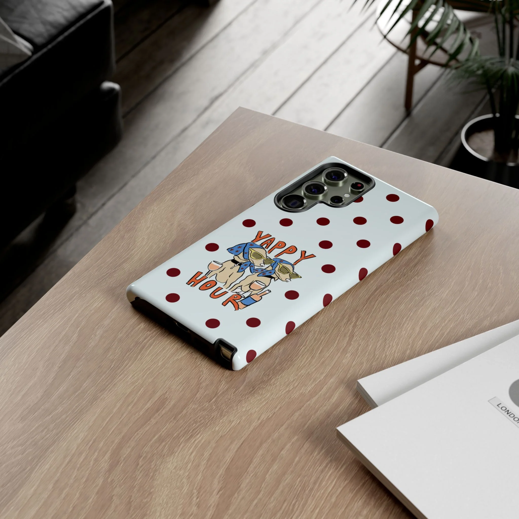 Yappy Hour Dogs iPhone Case - Image 147