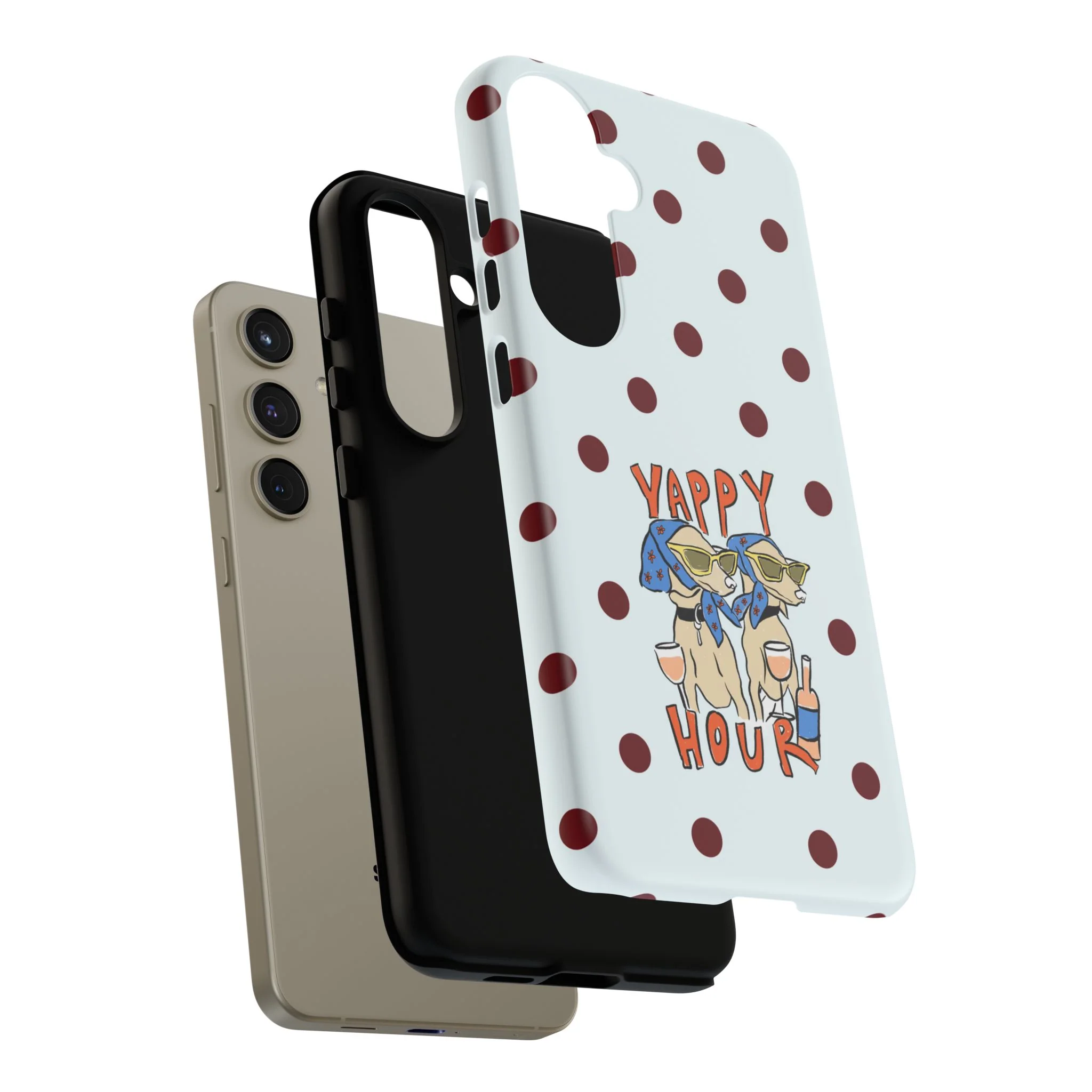 Yappy Hour Dogs iPhone Case - Image 178