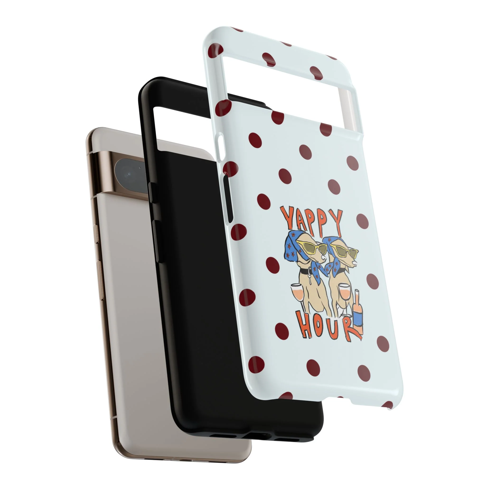 Yappy Hour Dogs iPhone Case - Image 187