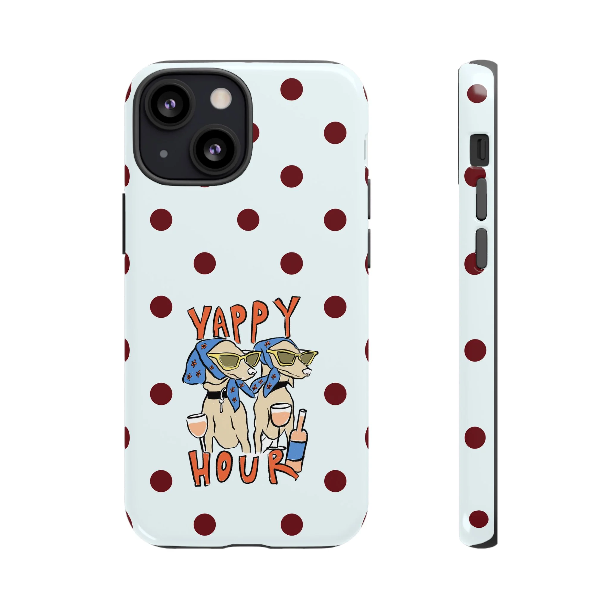 Yappy Hour Dogs iPhone Case - Image 19