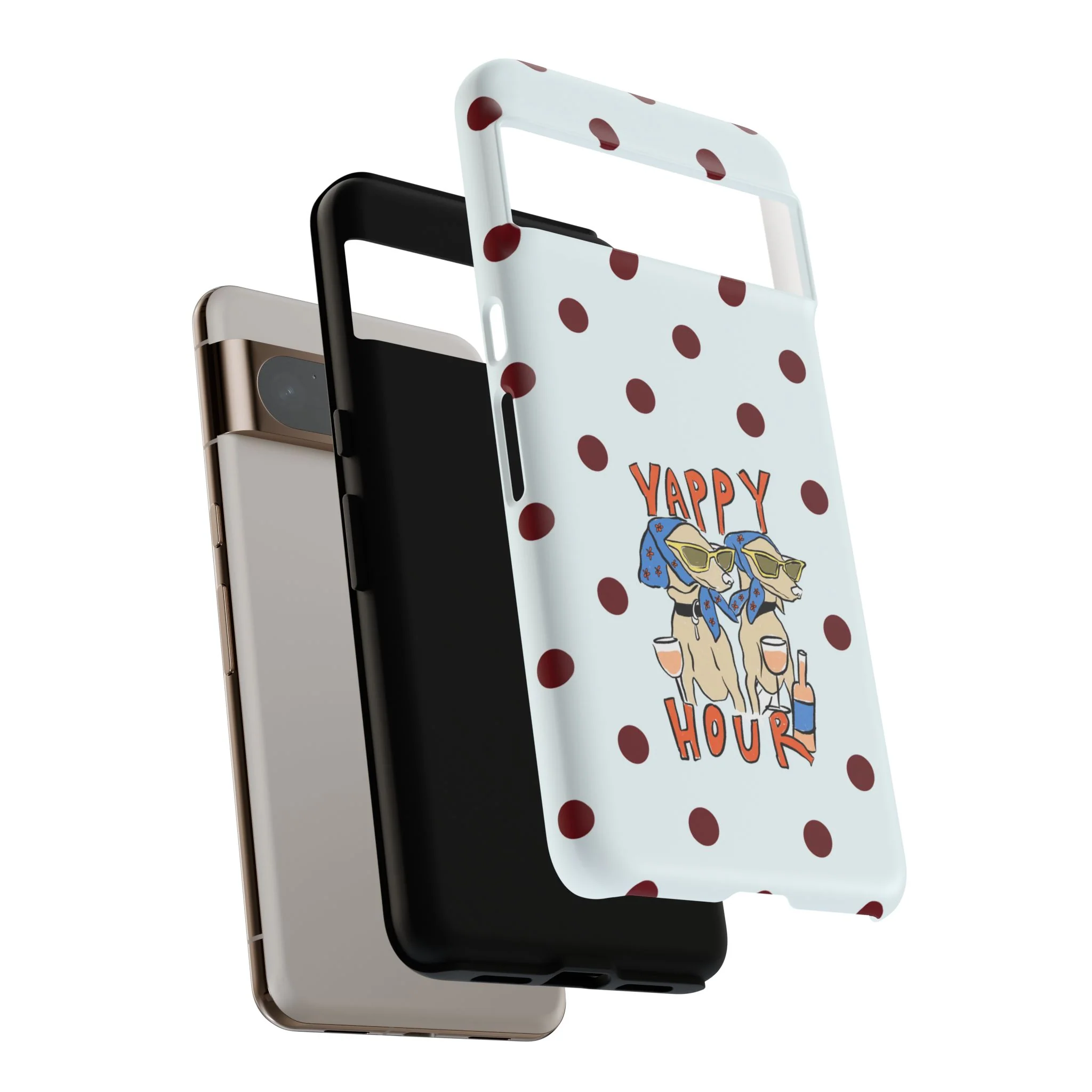 Yappy Hour Dogs iPhone Case - Image 190