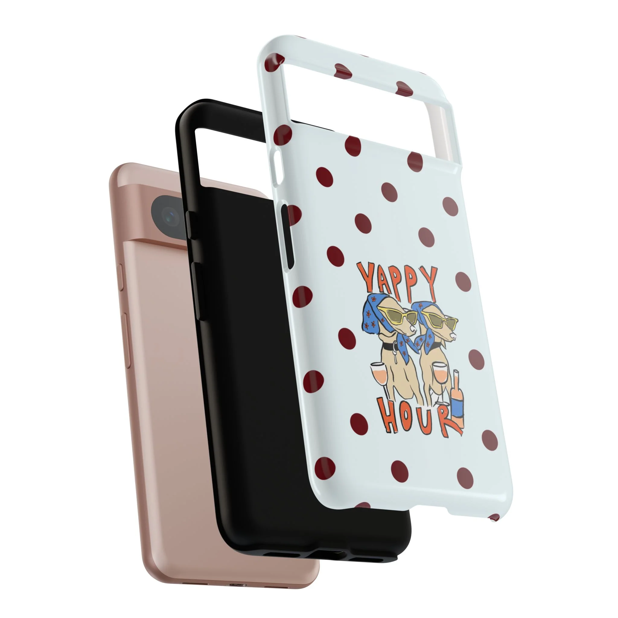 Yappy Hour Dogs iPhone Case - Image 193