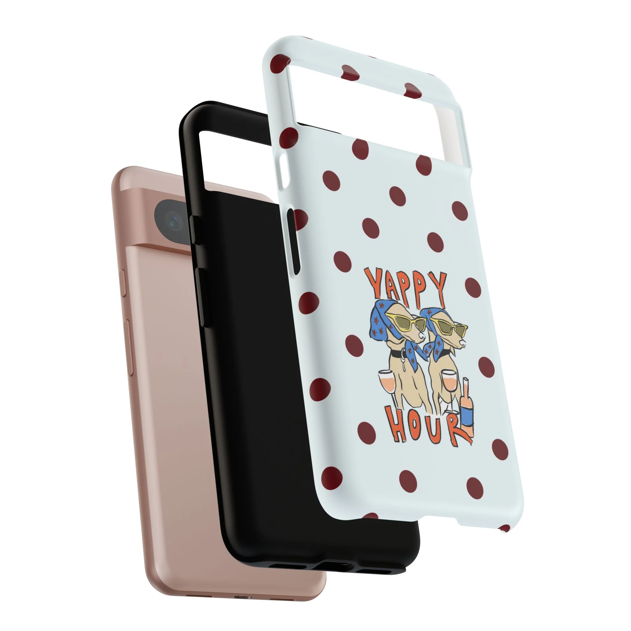 Yappy Hour Dogs iPhone Case - Image 196