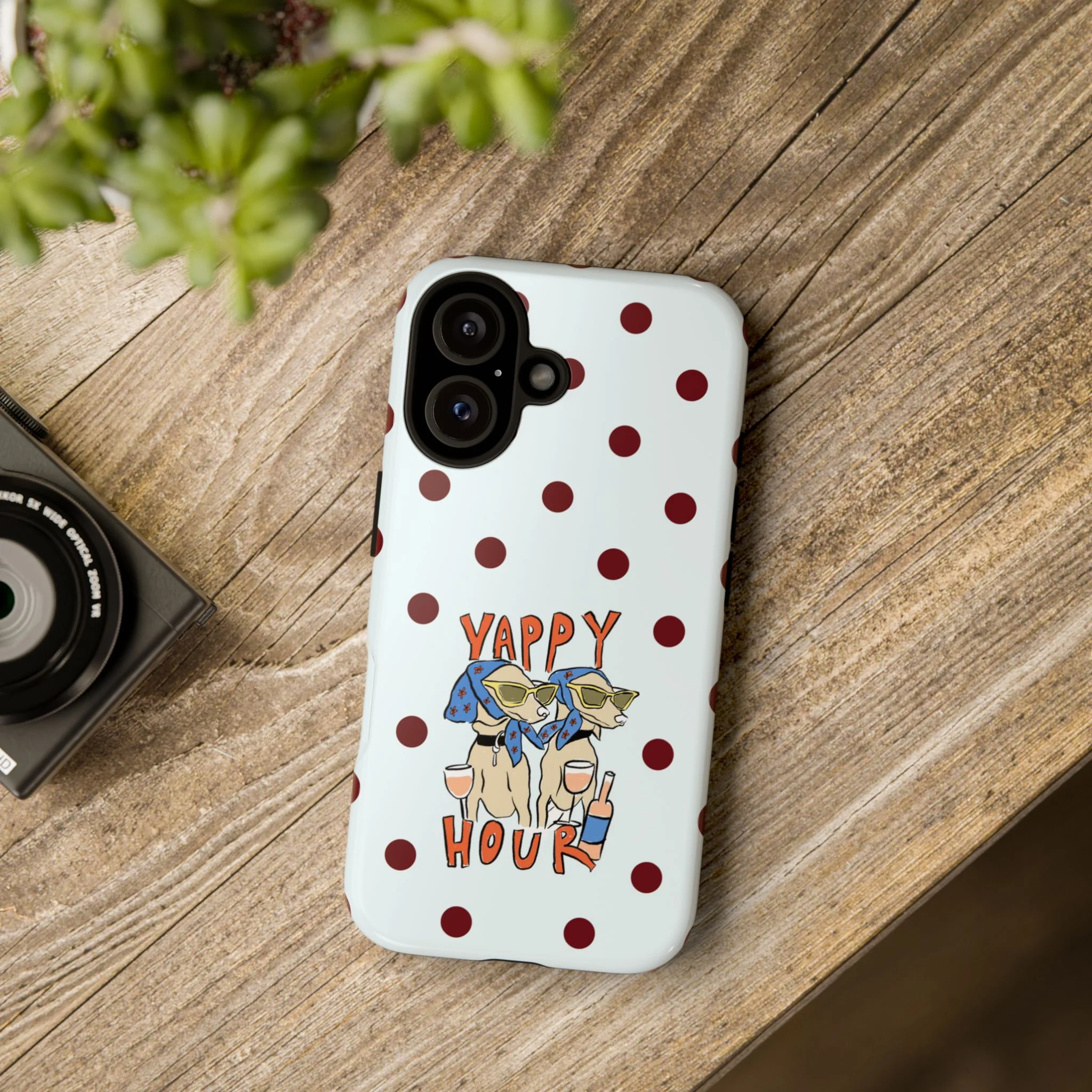 Yappy Hour Dogs iPhone Case - Image 199
