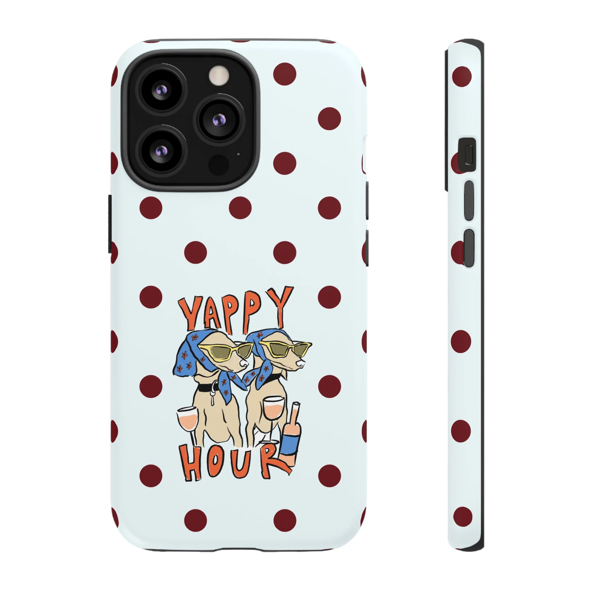 Yappy Hour Dogs iPhone Case - Image 22