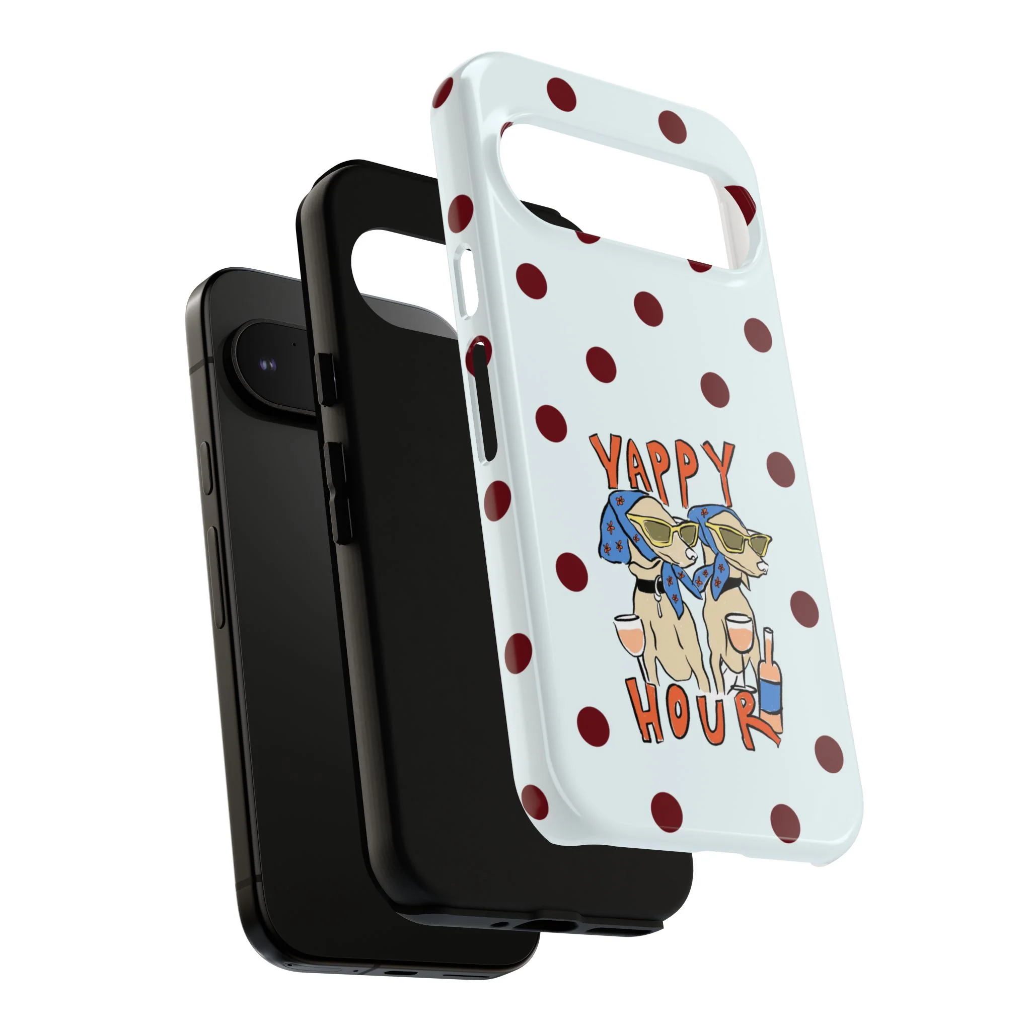 Yappy Hour Dogs iPhone Case - Image 226
