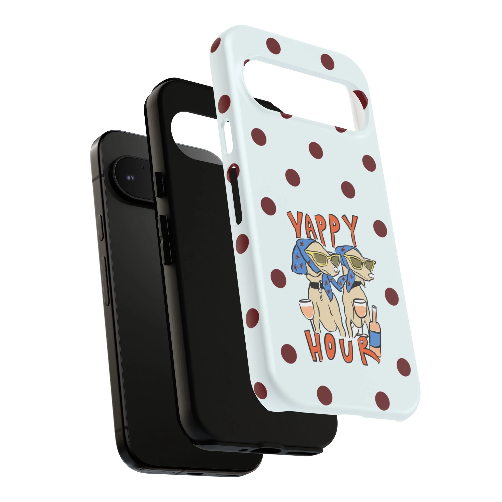 Yappy Hour Dogs iPhone Case - Image 228