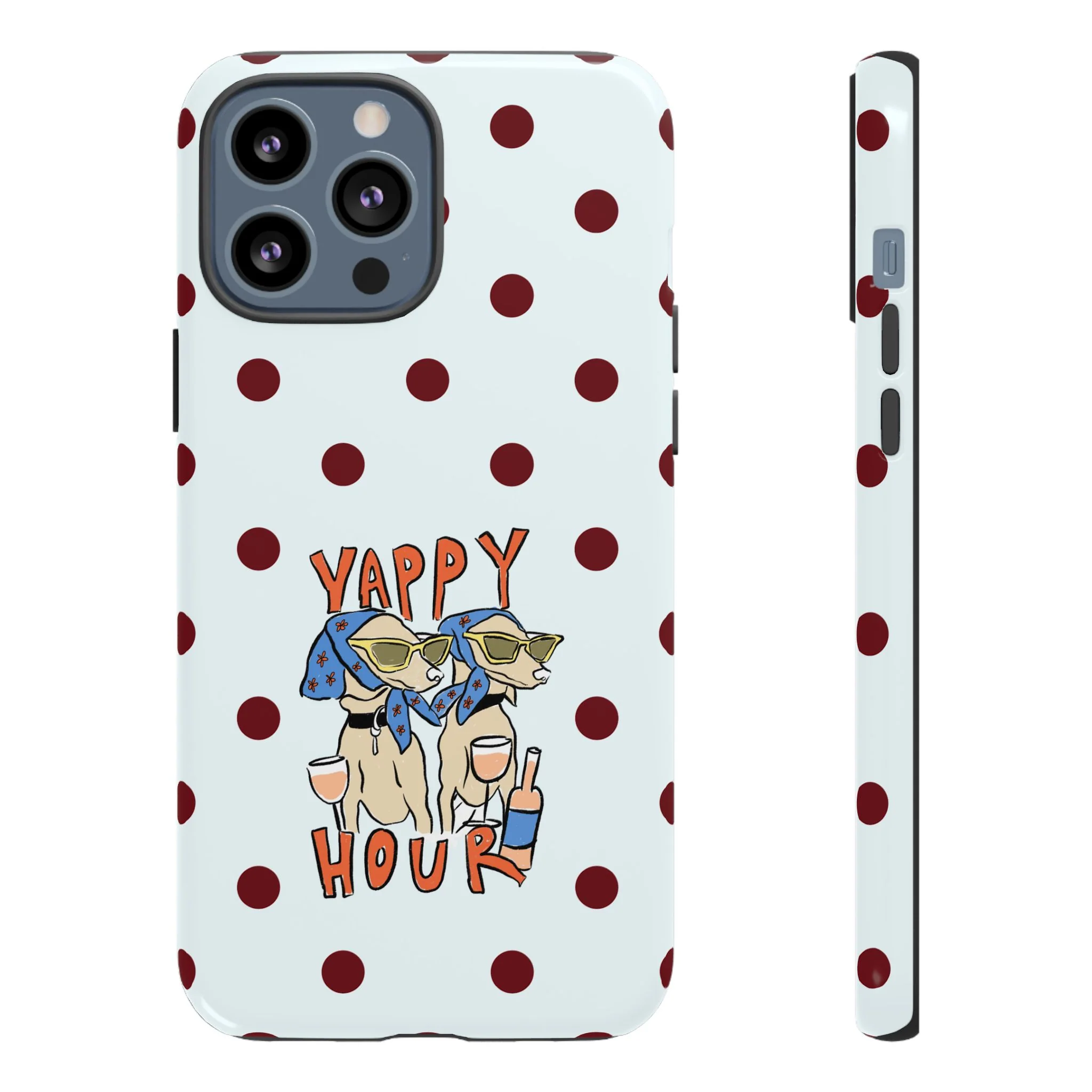 Yappy Hour Dogs iPhone Case - Image 23