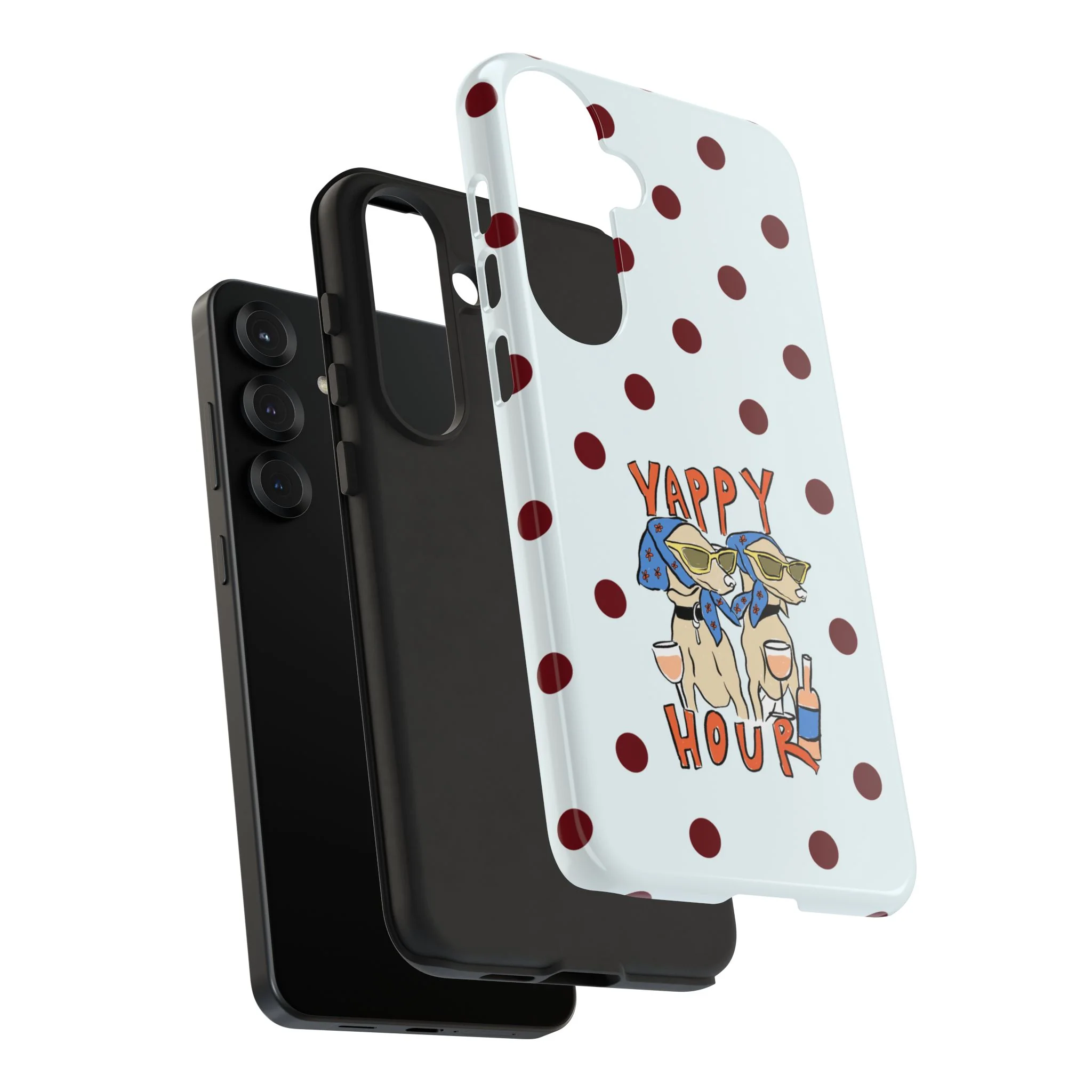 Yappy Hour Dogs iPhone Case - Image 241