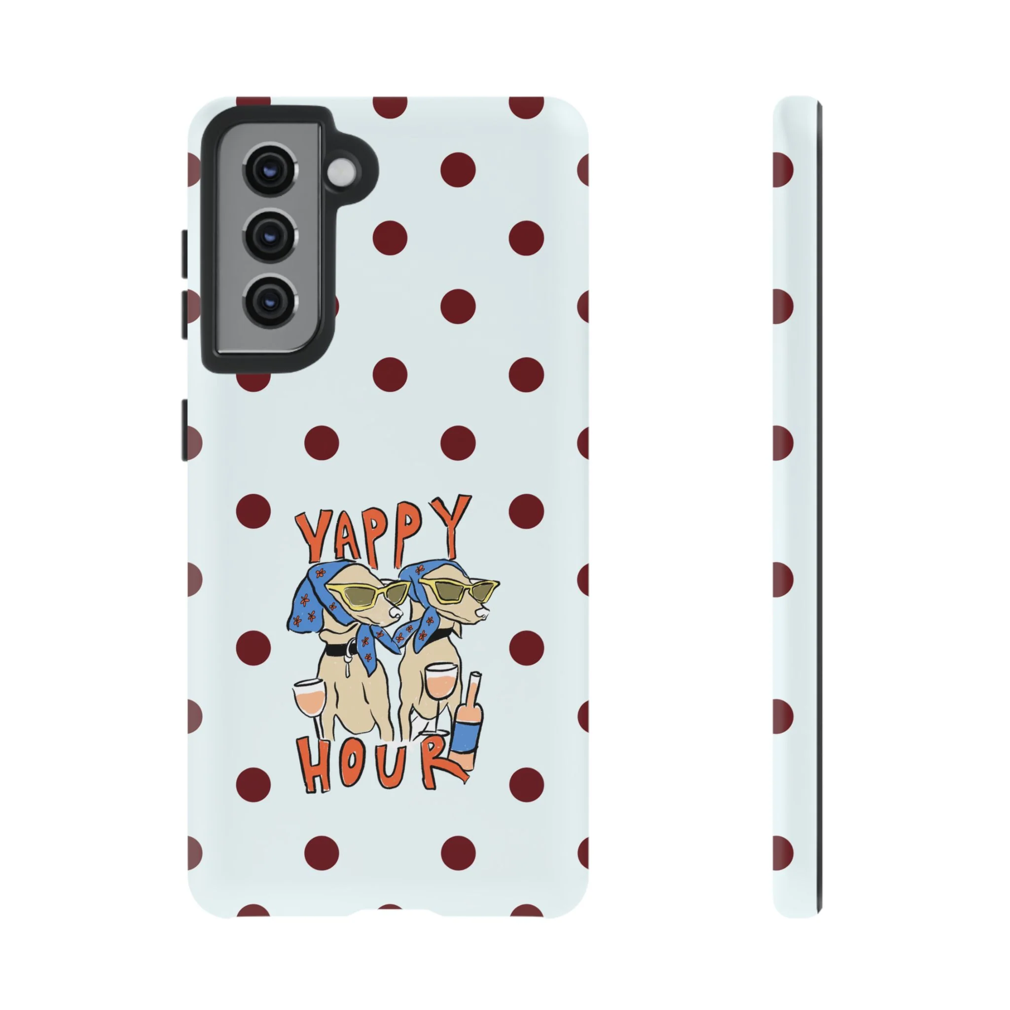 Yappy Hour Dogs iPhone Case - Image 26