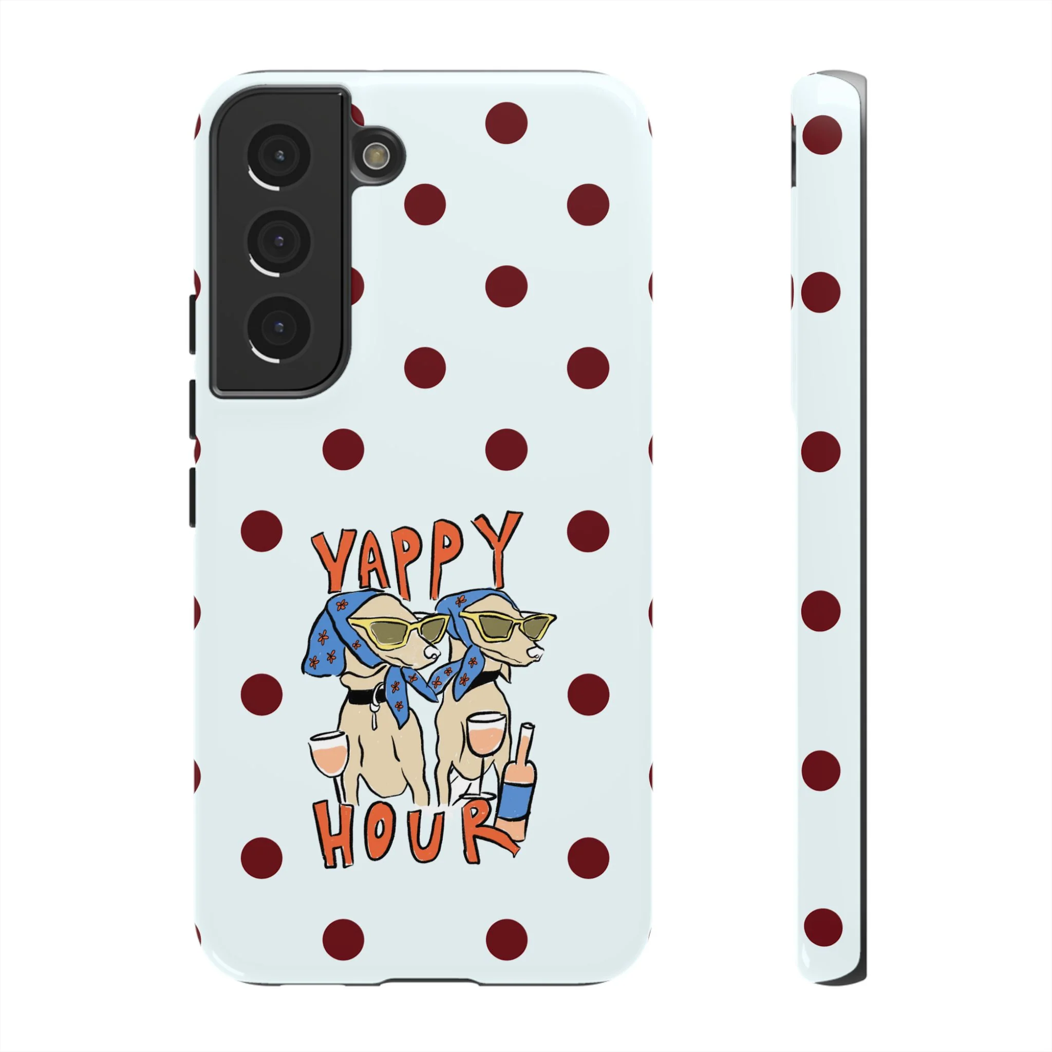 Yappy Hour Dogs iPhone Case - Image 27