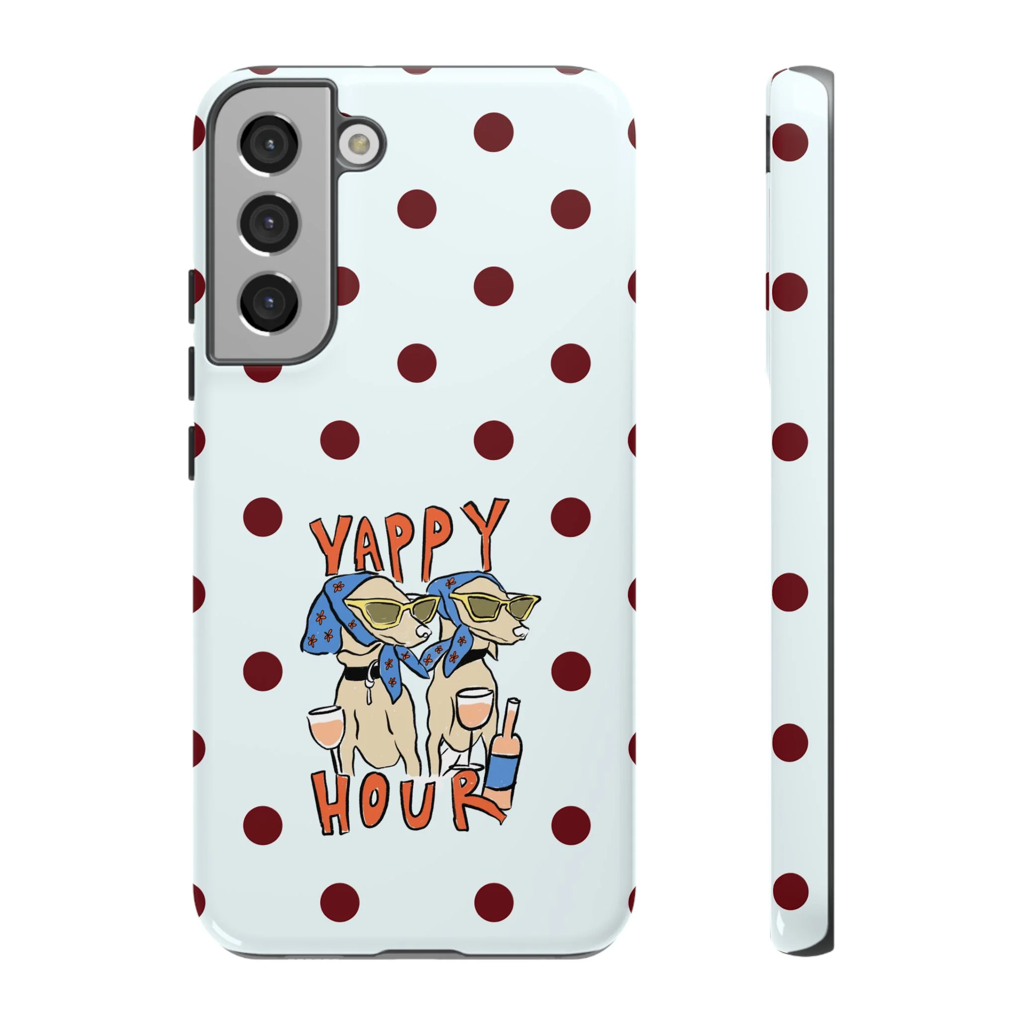 Yappy Hour Dogs iPhone Case - Image 29