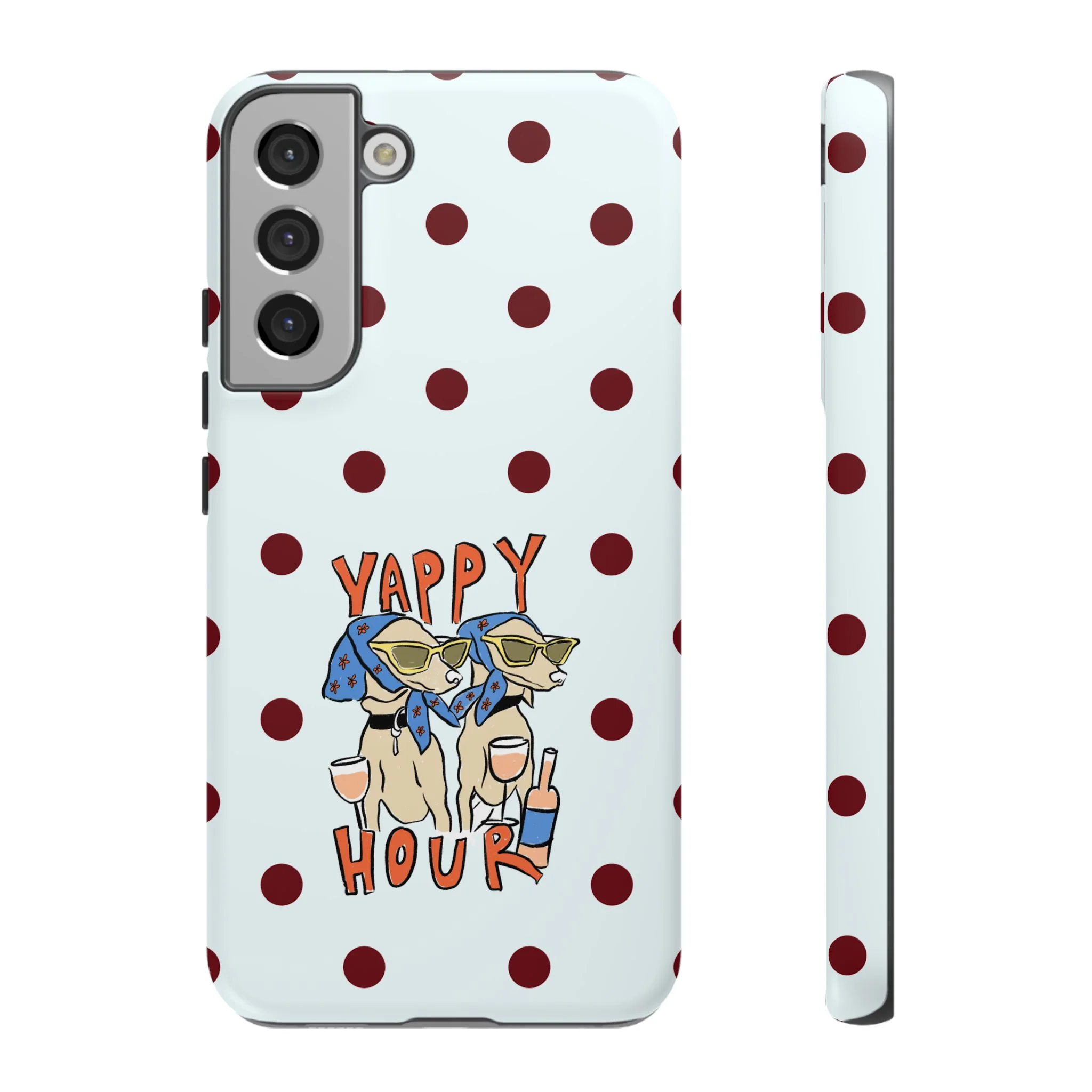 Yappy Hour Dogs iPhone Case - Image 30