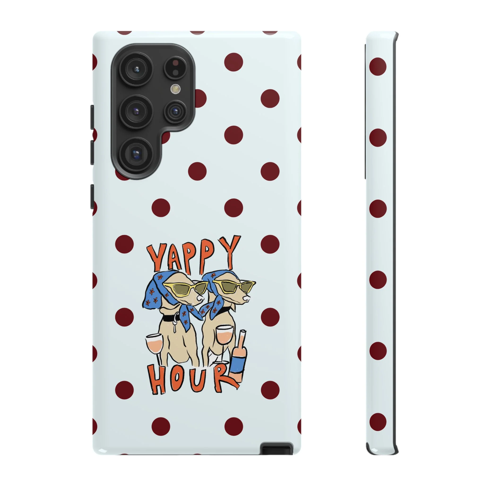Yappy Hour Dogs iPhone Case - Image 31