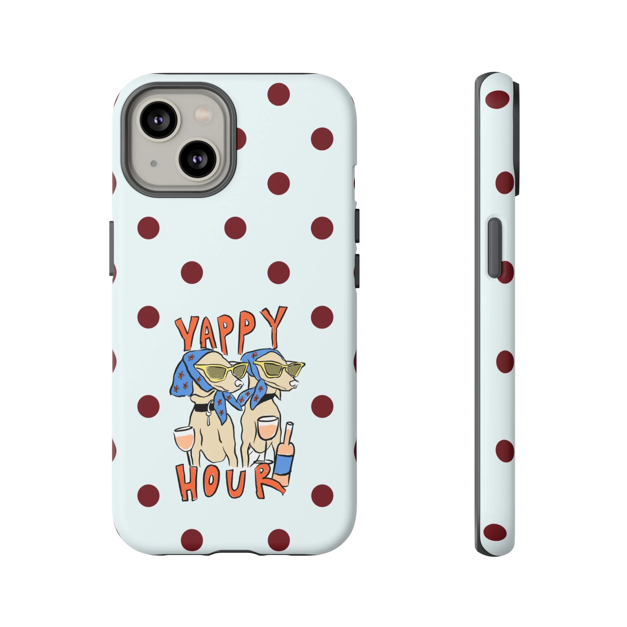 Yappy Hour Dogs iPhone Case - Image 34