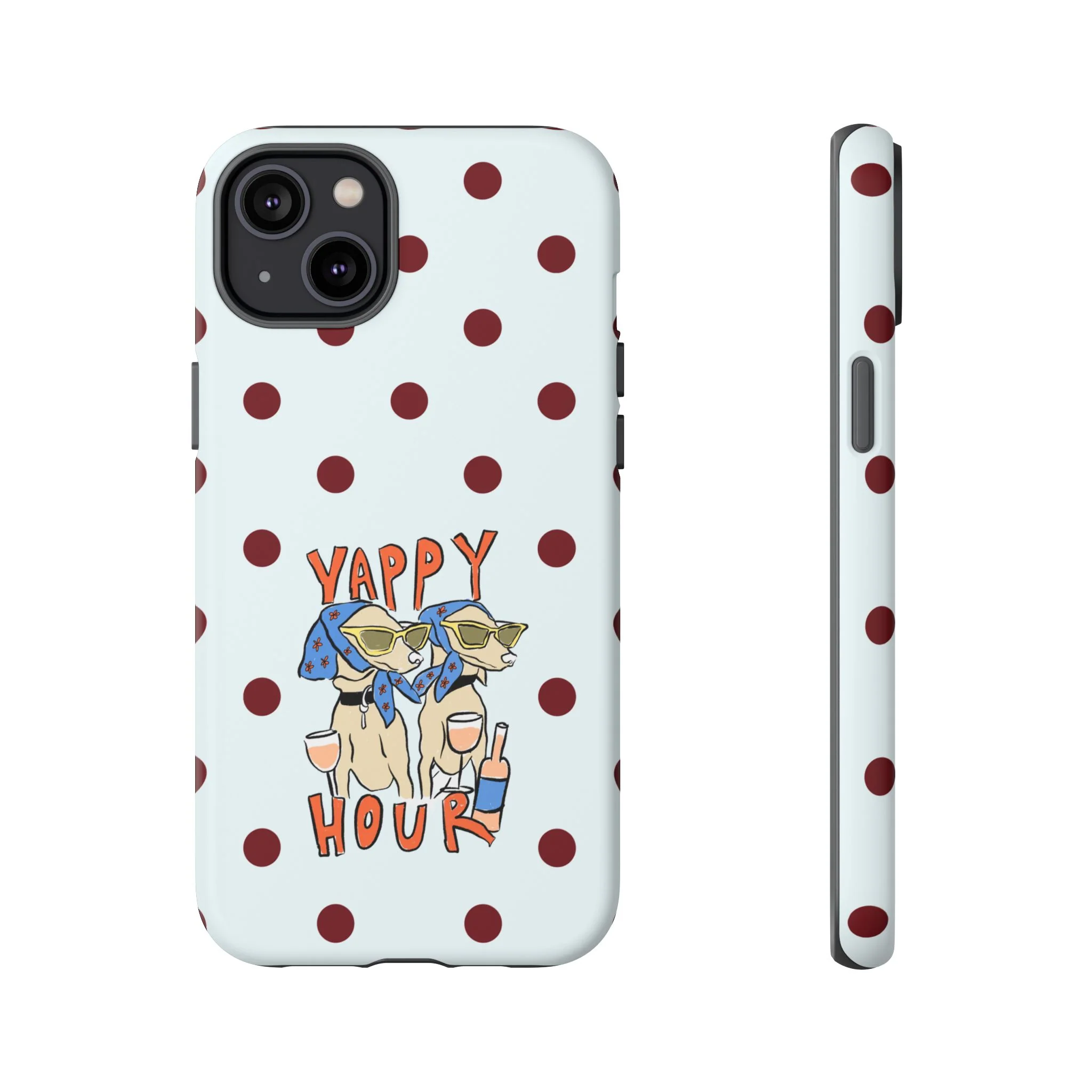 Yappy Hour Dogs iPhone Case - Image 38