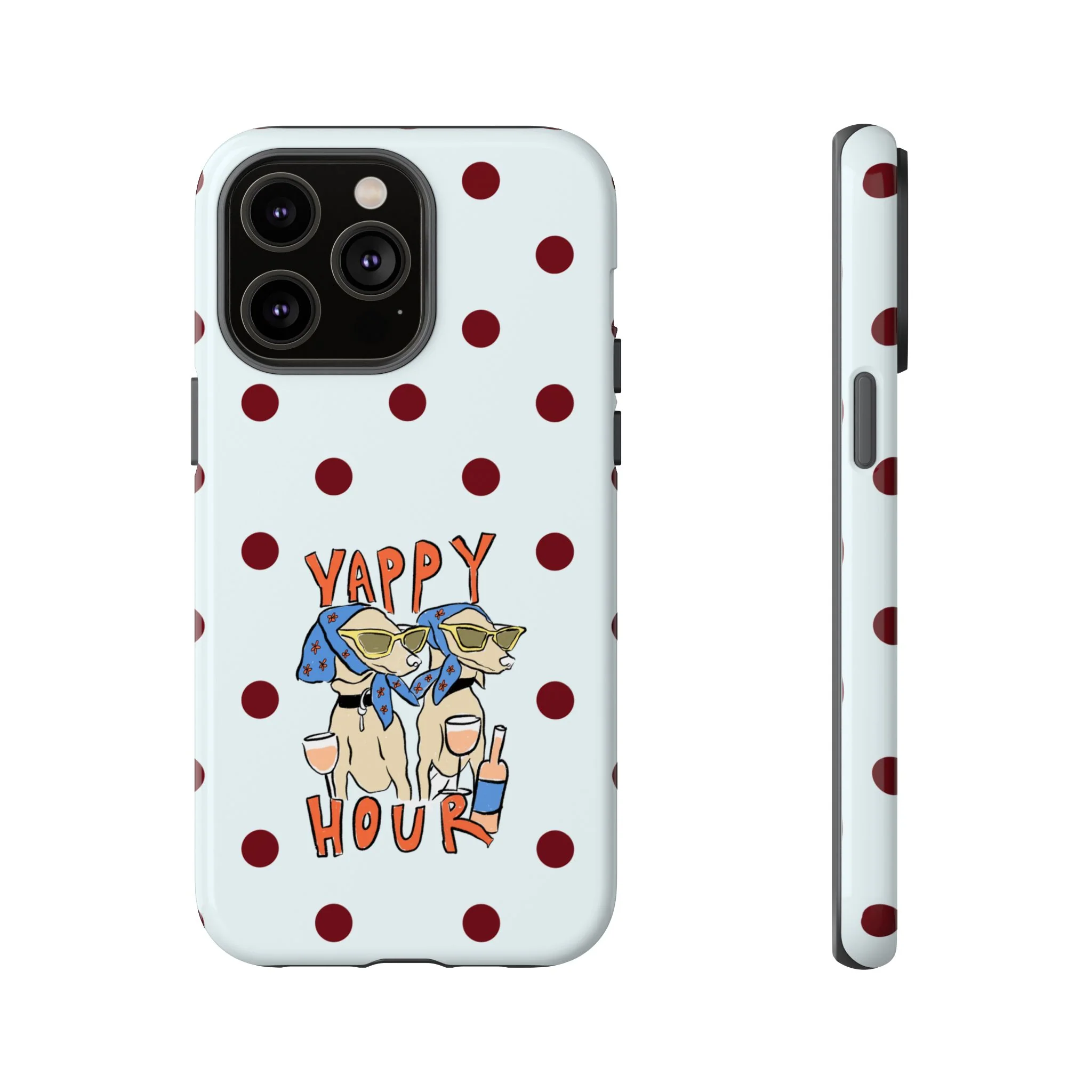 Yappy Hour Dogs iPhone Case - Image 39