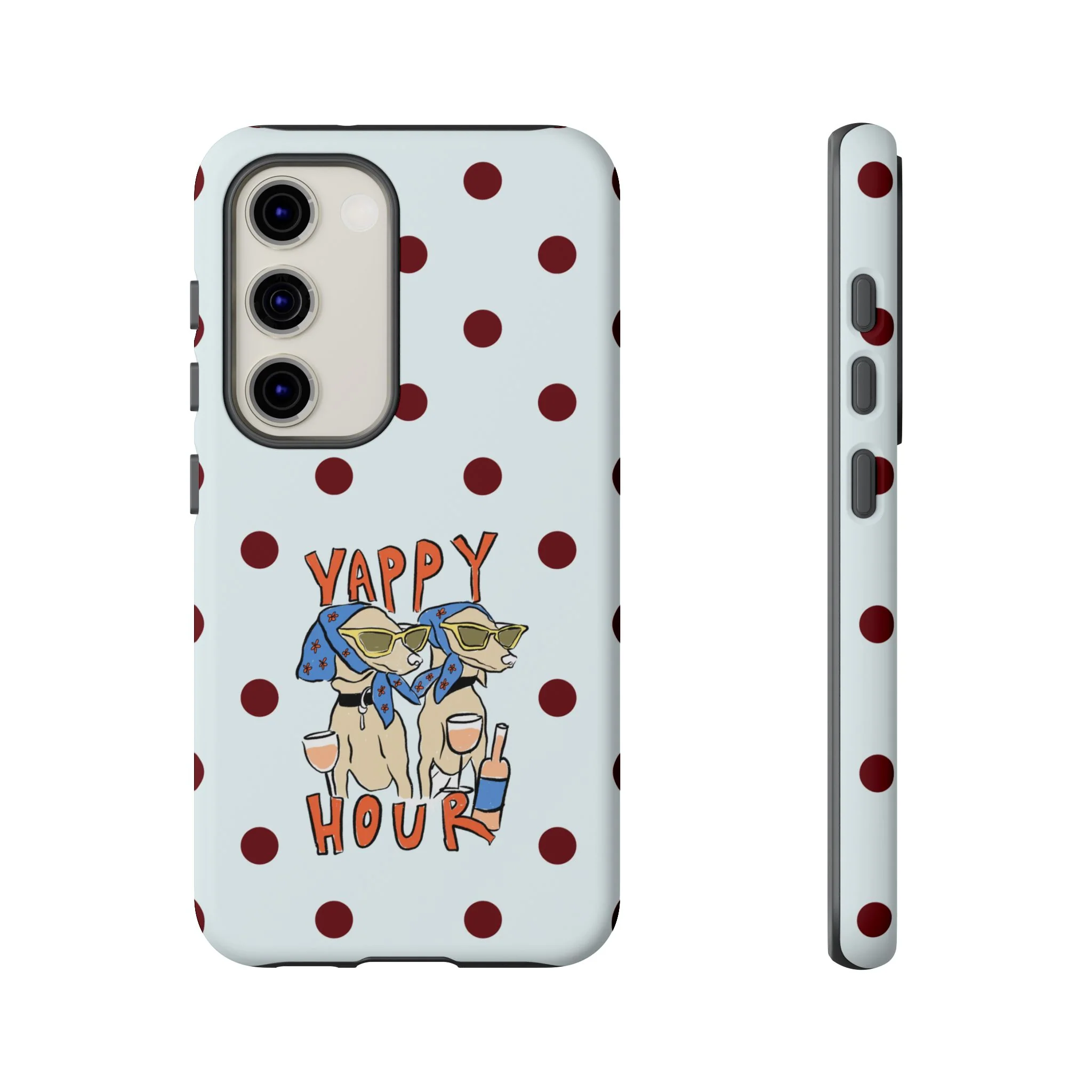 Yappy Hour Dogs iPhone Case - Image 42