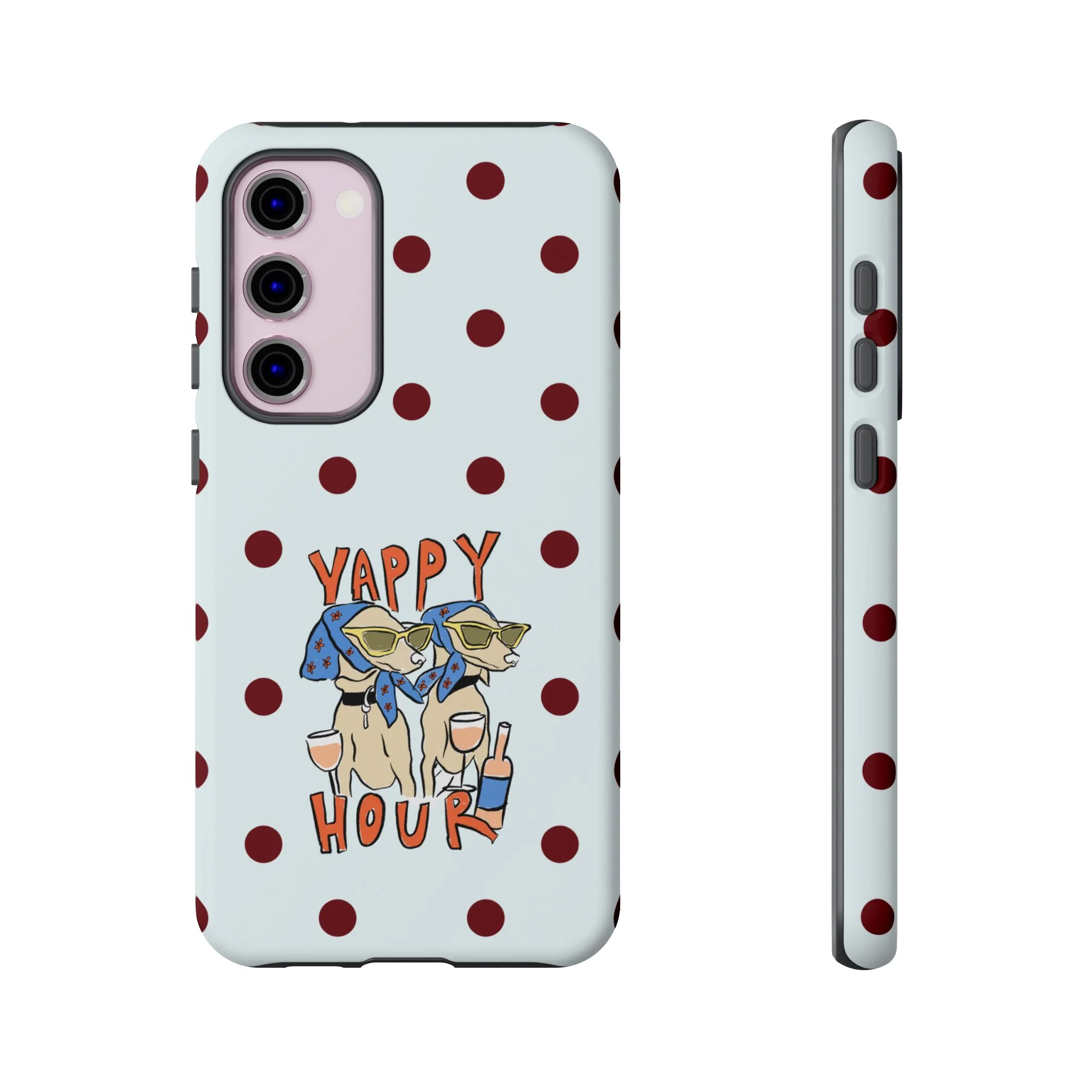 Yappy Hour Dogs iPhone Case - Image 44