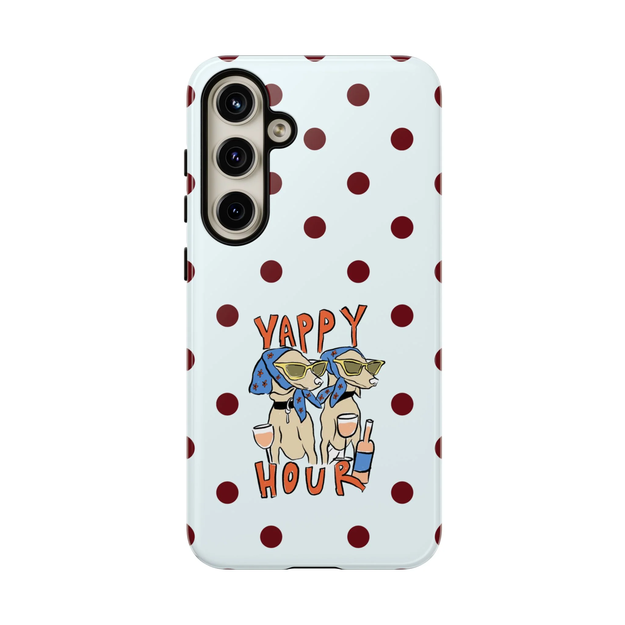 Yappy Hour Dogs iPhone Case - Image 57