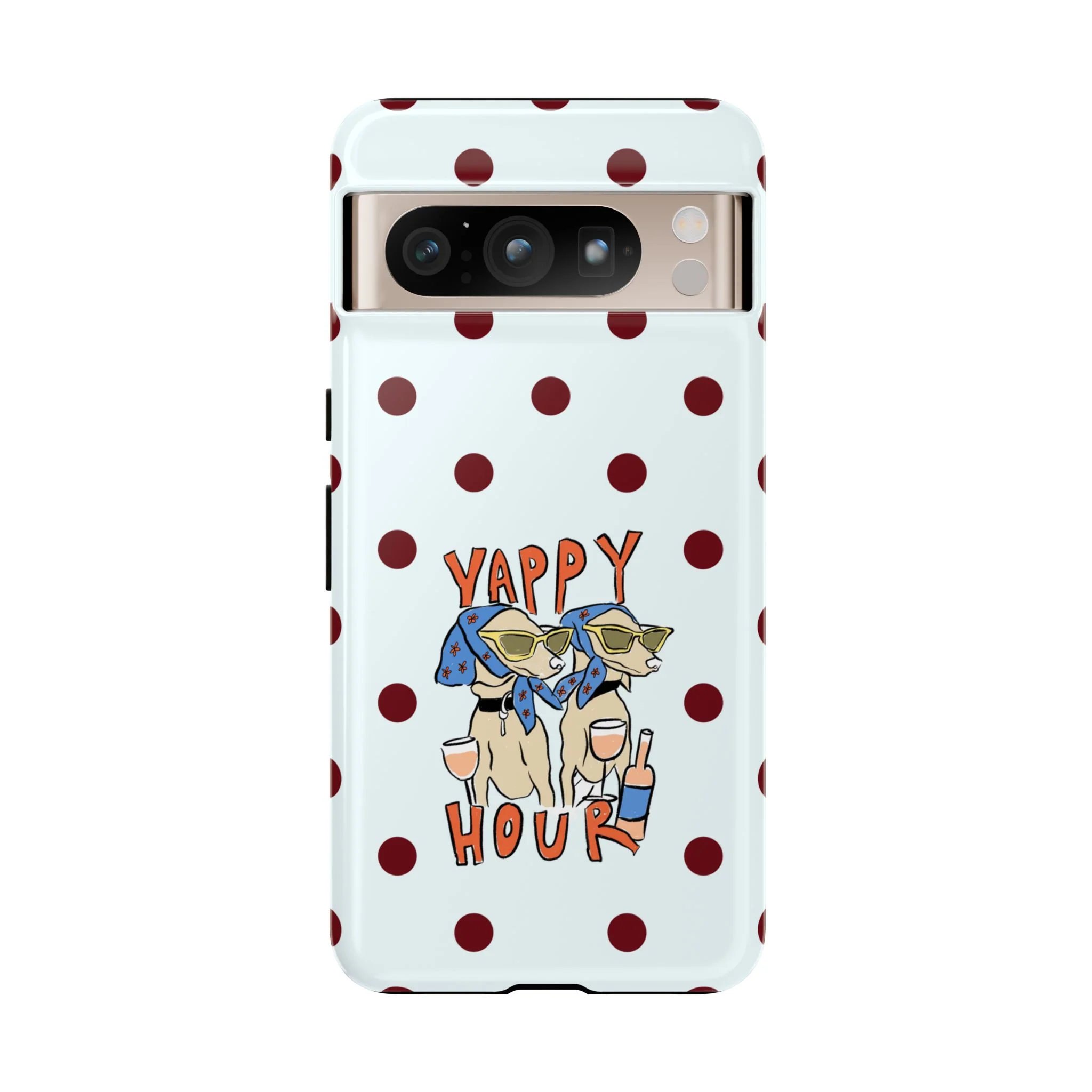 Yappy Hour Dogs iPhone Case - Image 61