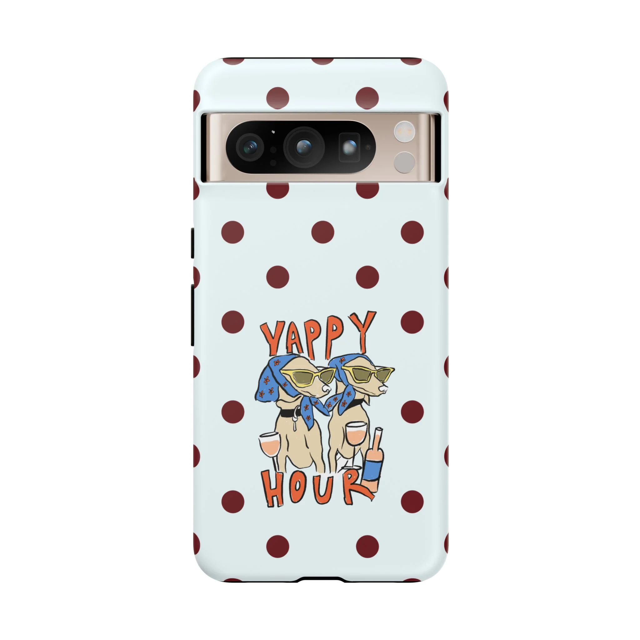 Yappy Hour Dogs iPhone Case - Image 62