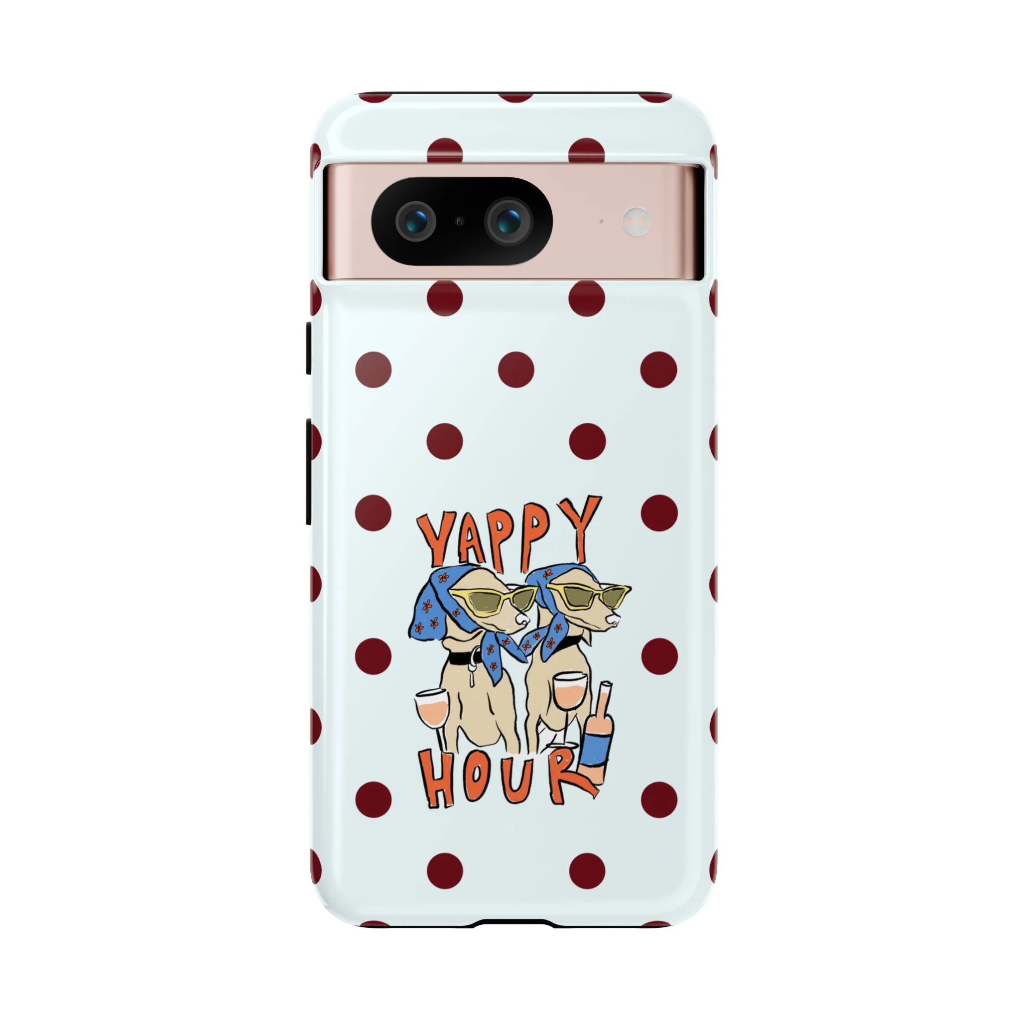 Yappy Hour Dogs iPhone Case - Image 63