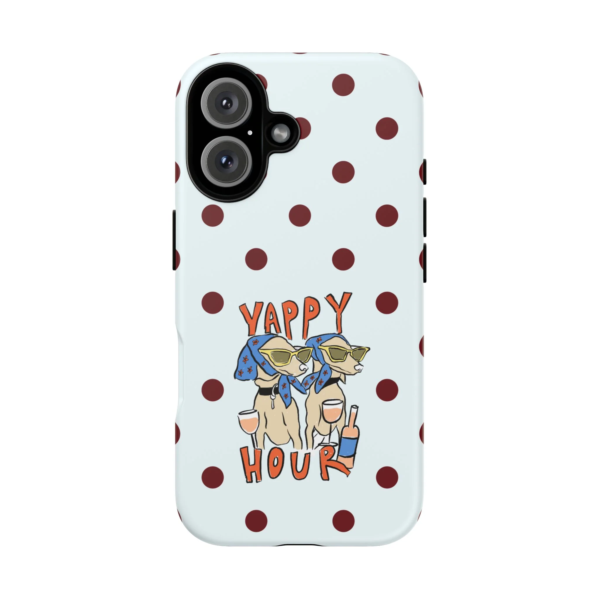 Yappy Hour Dogs iPhone Case - Image 66