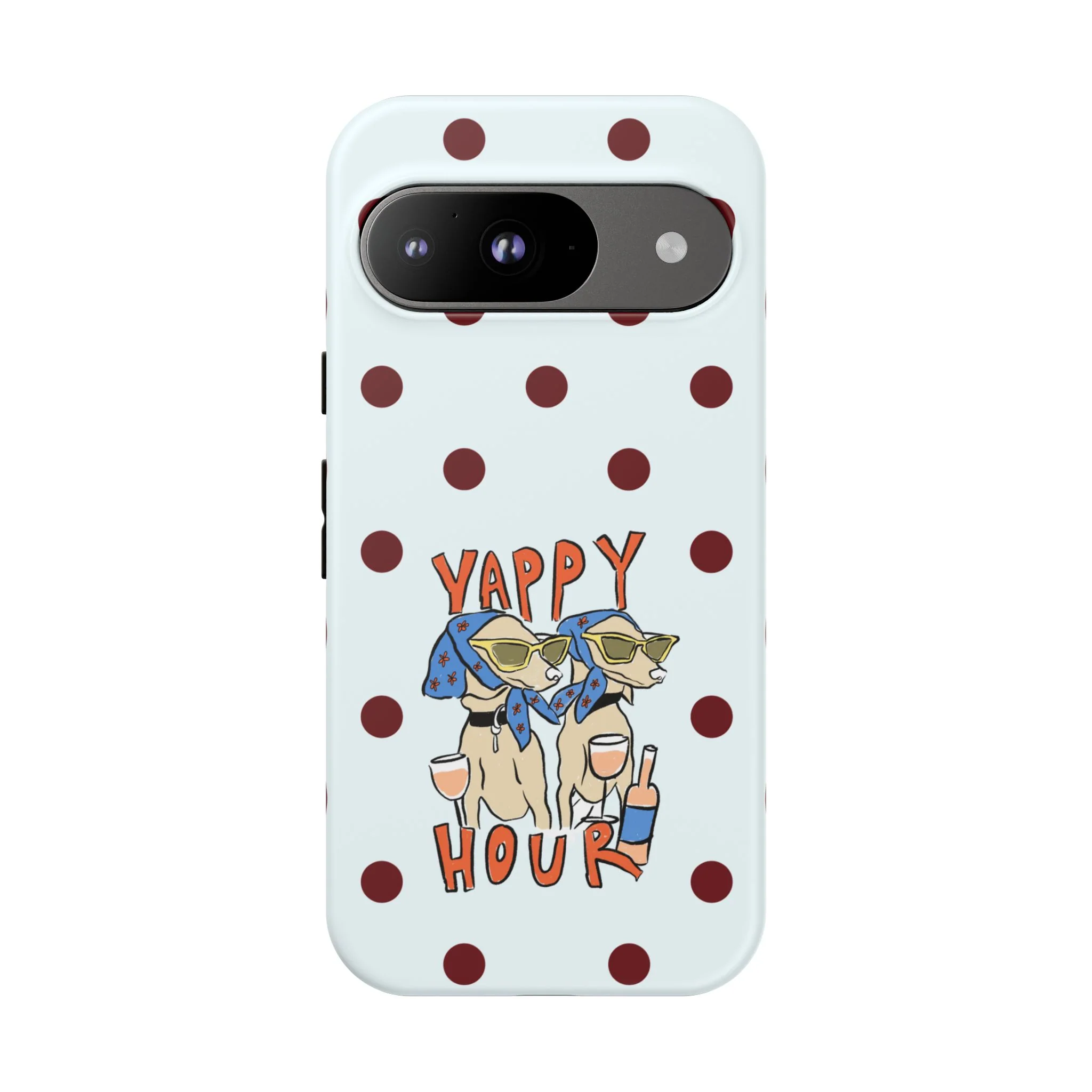 Yappy Hour Dogs iPhone Case - Image 74
