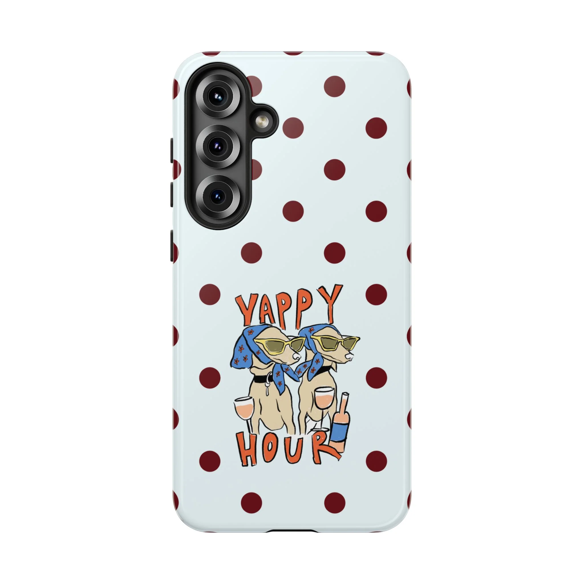 Yappy Hour Dogs iPhone Case - Image 81