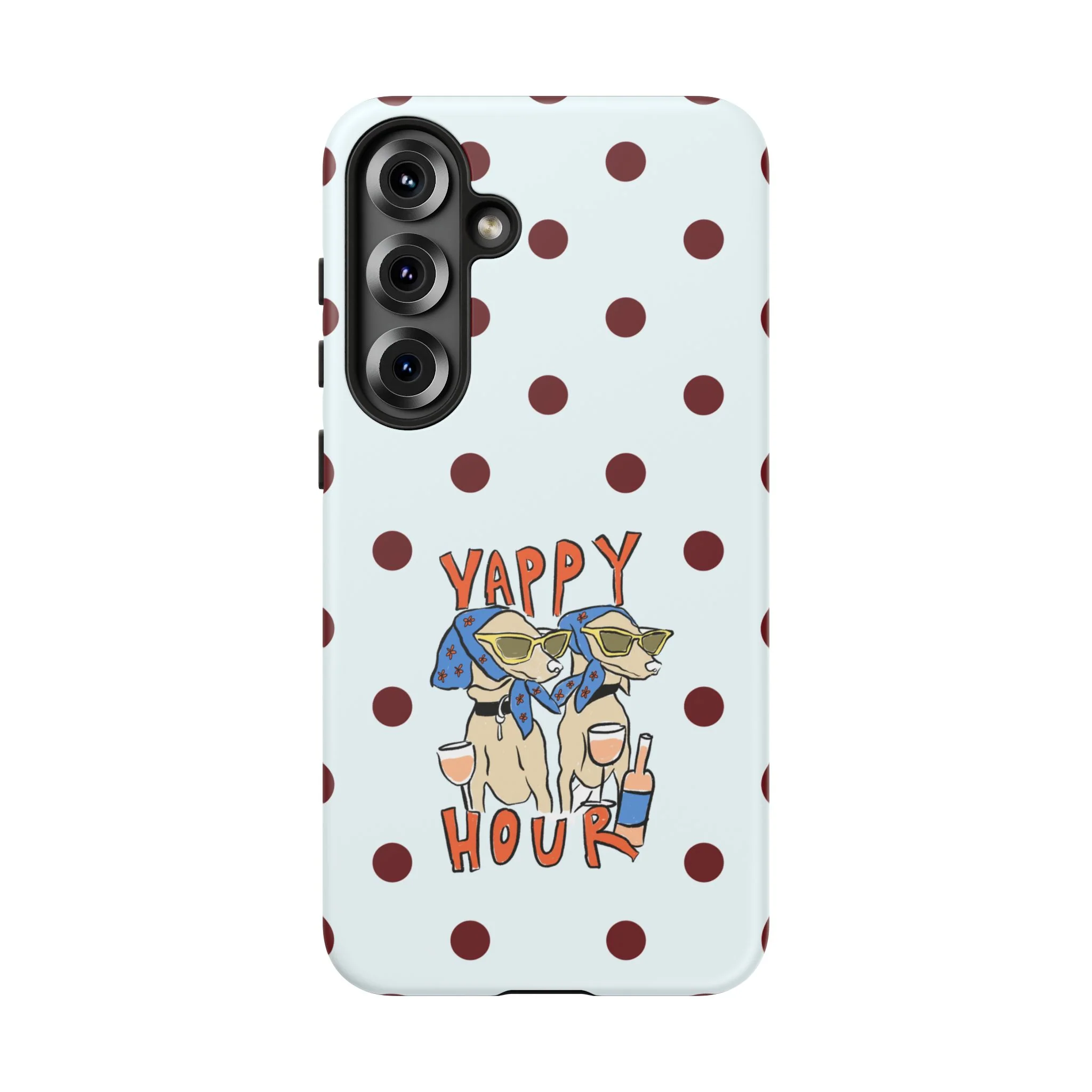 Yappy Hour Dogs iPhone Case - Image 82