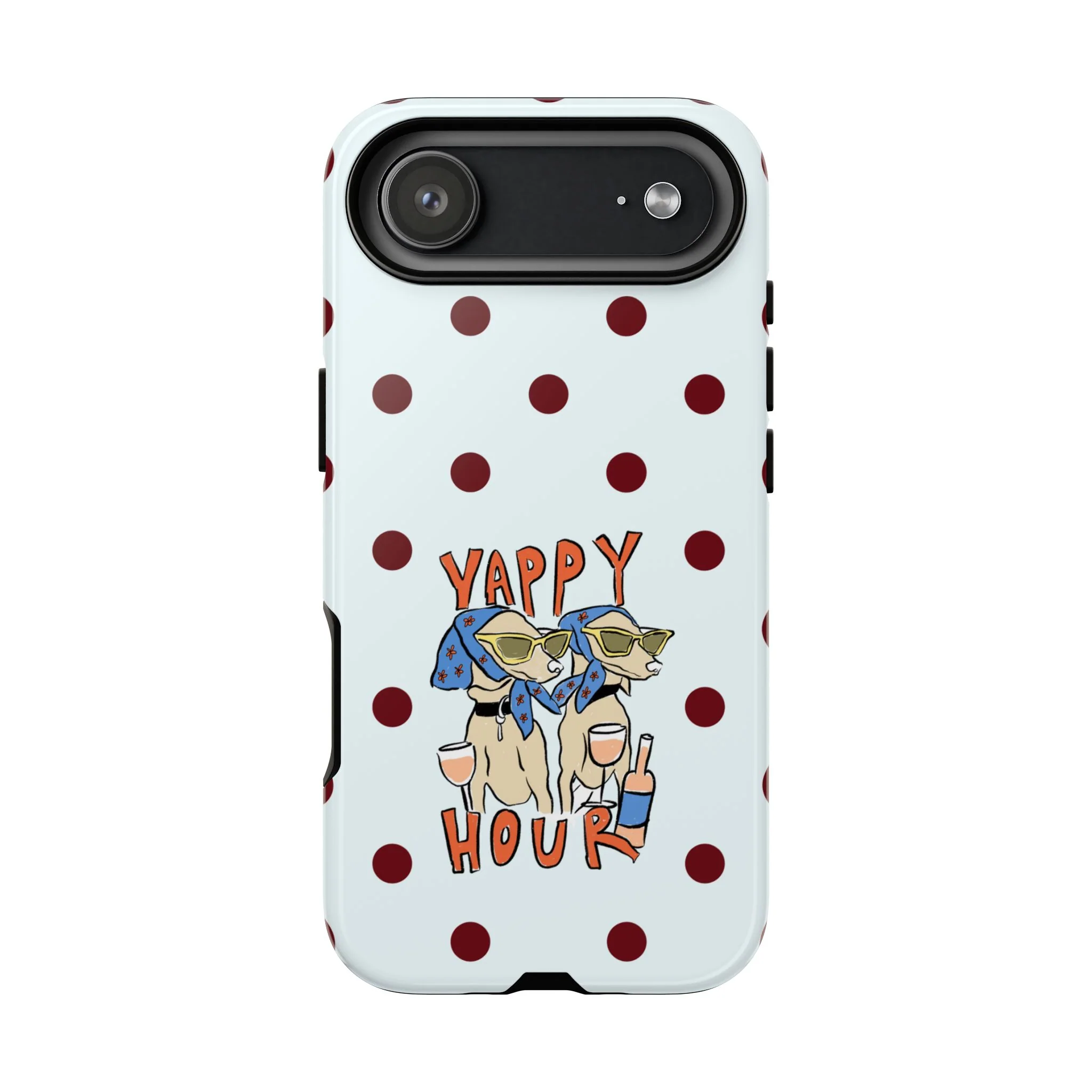 Yappy Hour Dogs iPhone Case - Image 87